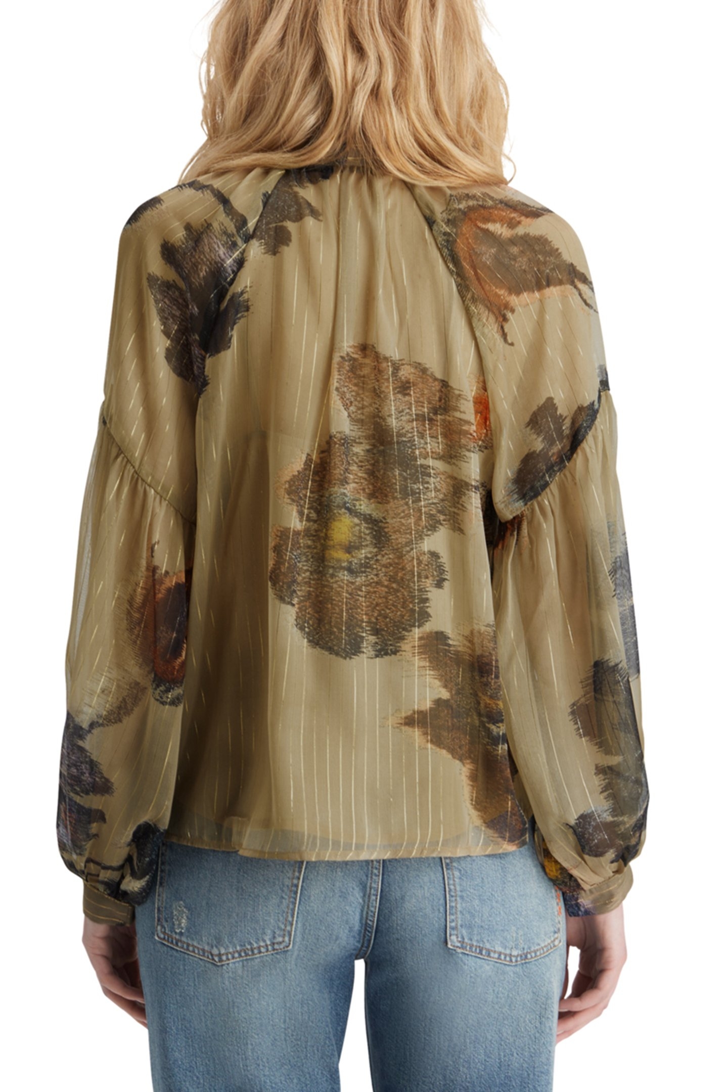 LUREX TOP POETRY TAPESTRY MILITARY 2