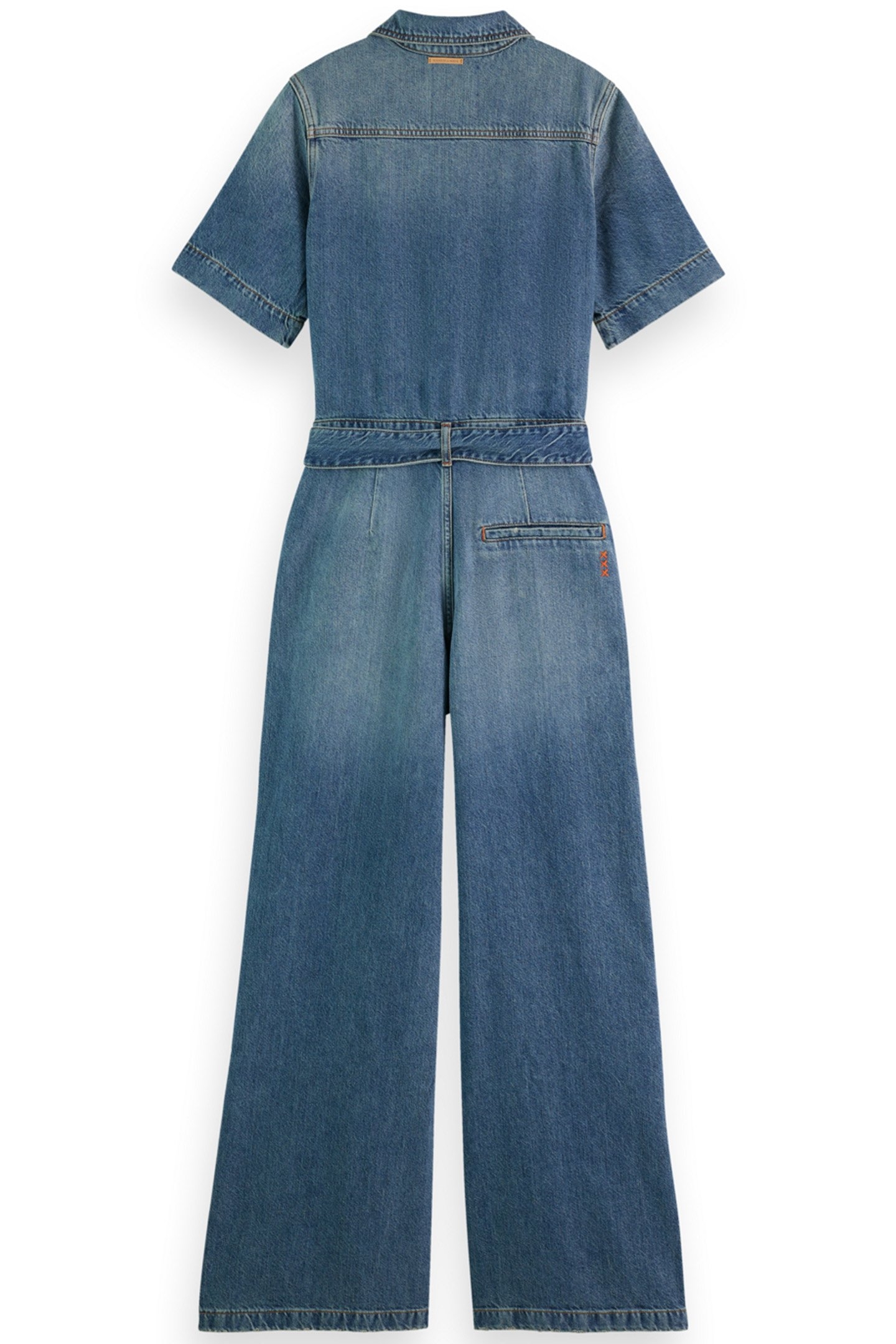 WASHED DENIM WORKWEAR JUMPSUIT FRISCO NIGHTS 4