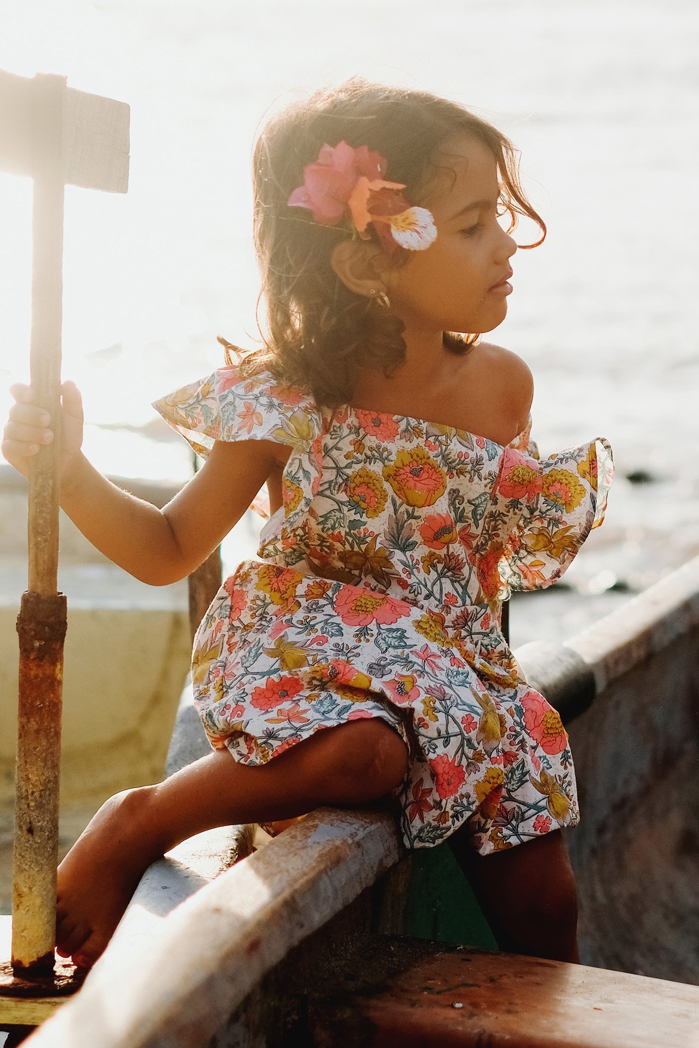 DRESS VARADERO MULTI FLOWERS 1