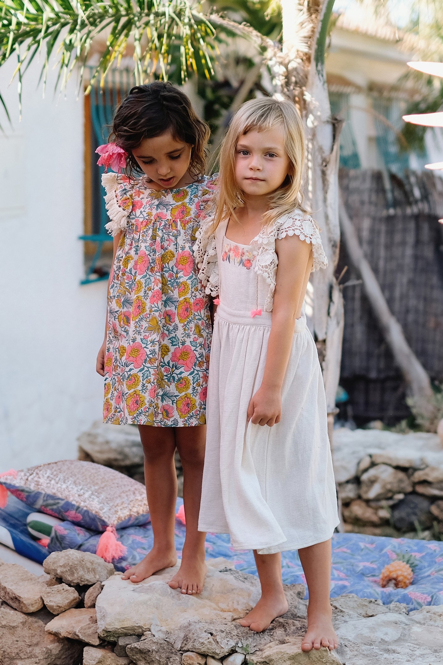 DRESS COSTA MULTI FLOWERS 3