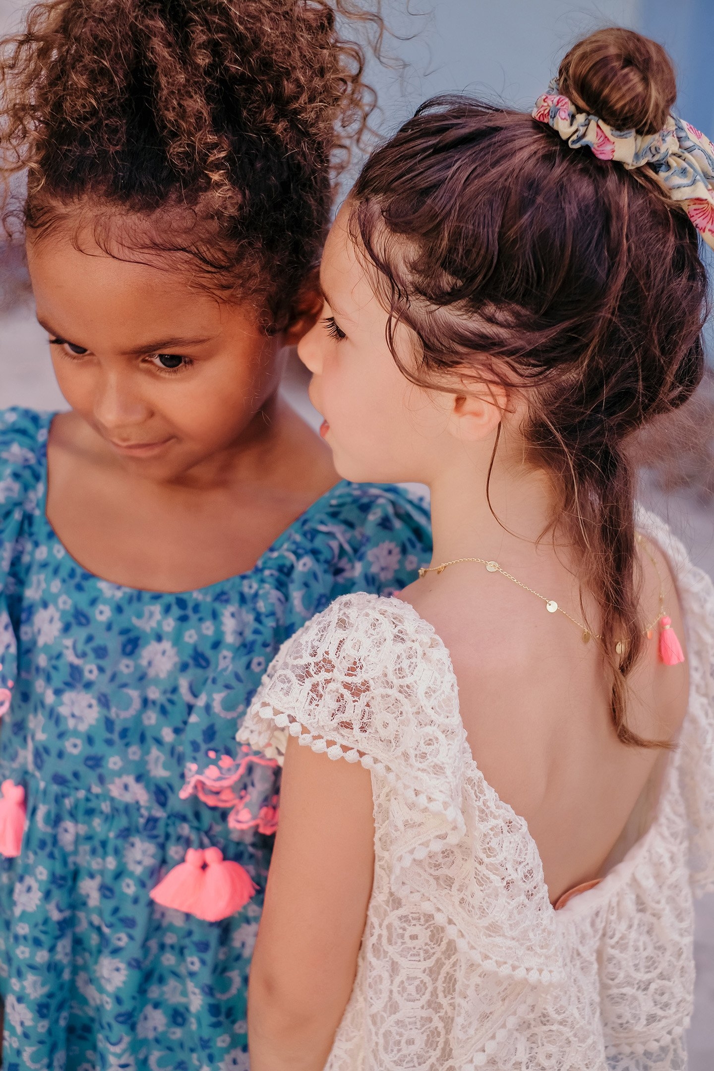 DRESS JONUTA CREAM SPARKLE LACE 7