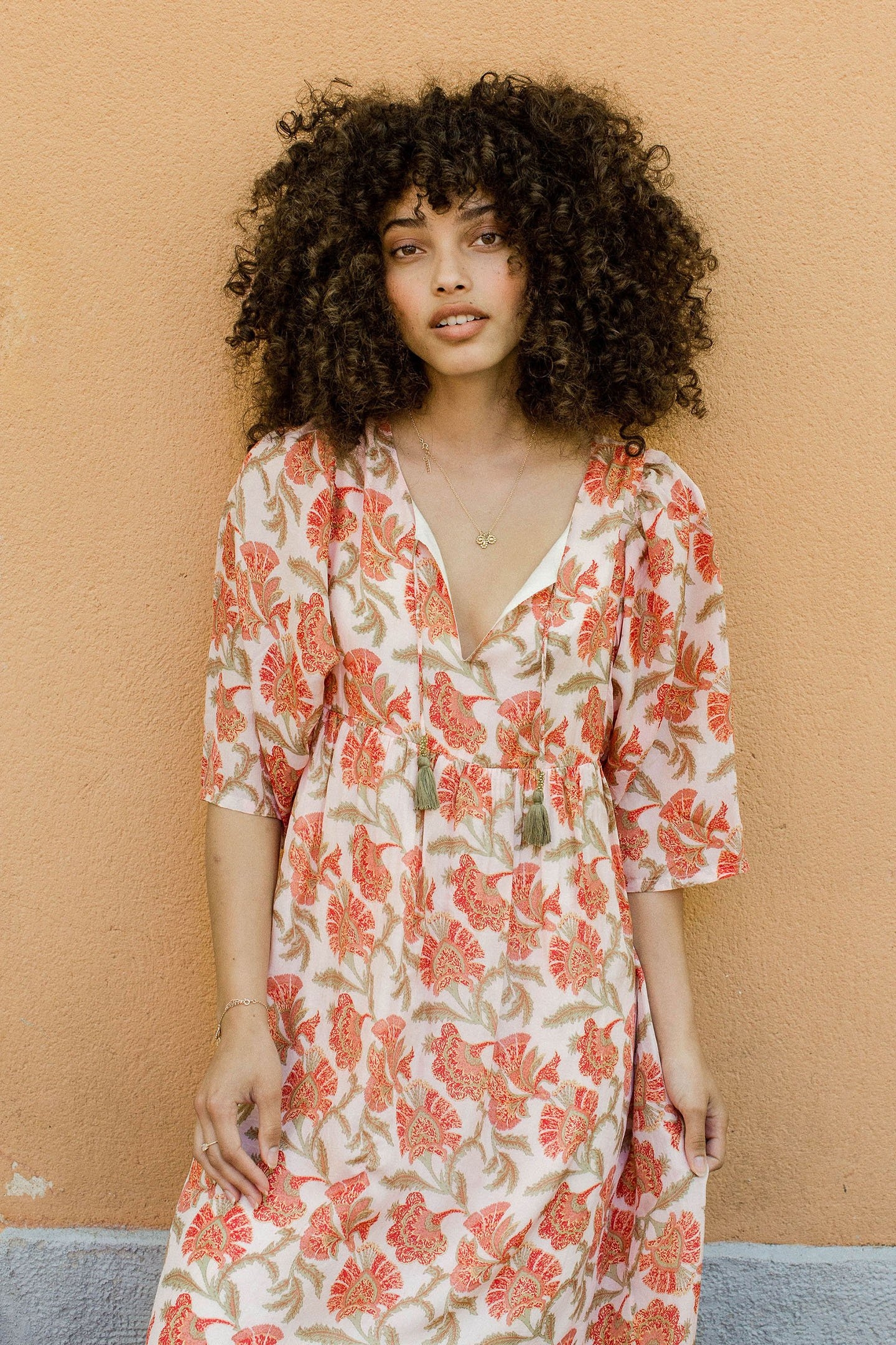 DRESS GERA BOHEMIAN FLOWERS 3