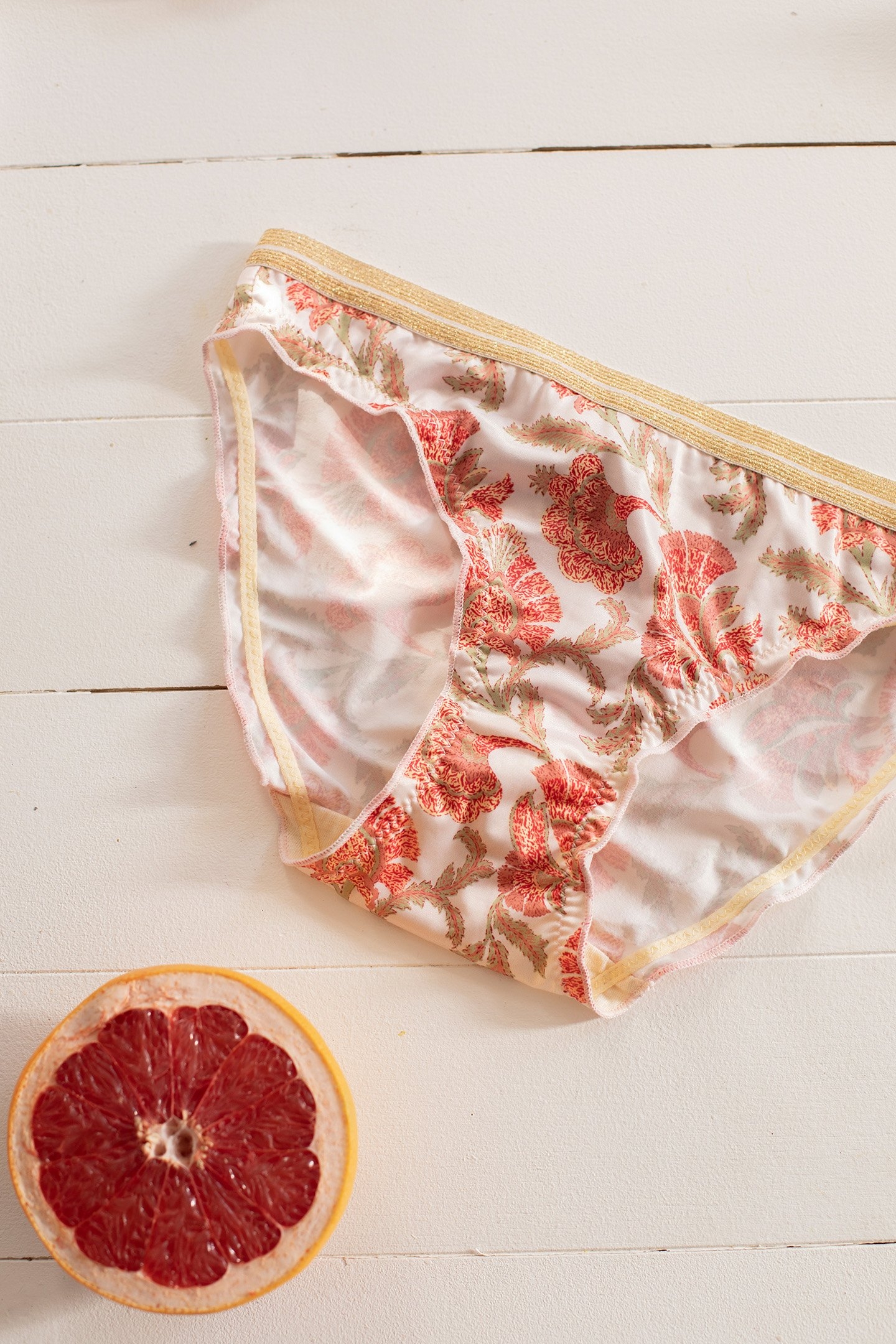 PANTIES SET MISHA BOHEMIAN FLOWERS 2