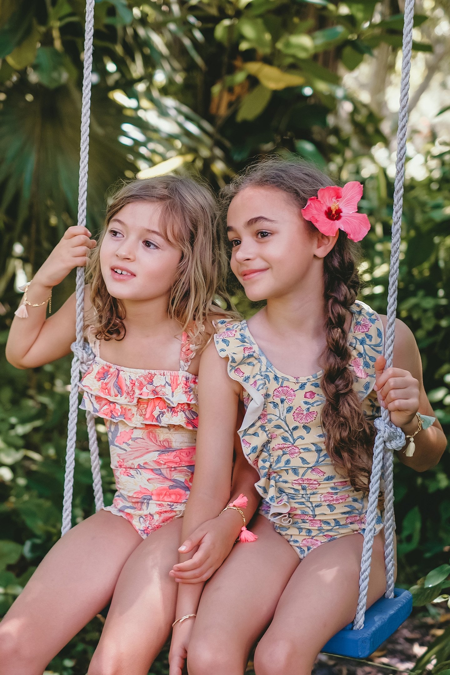 BATHING SUIT MOSILLOS LEMON FLOWERS 4