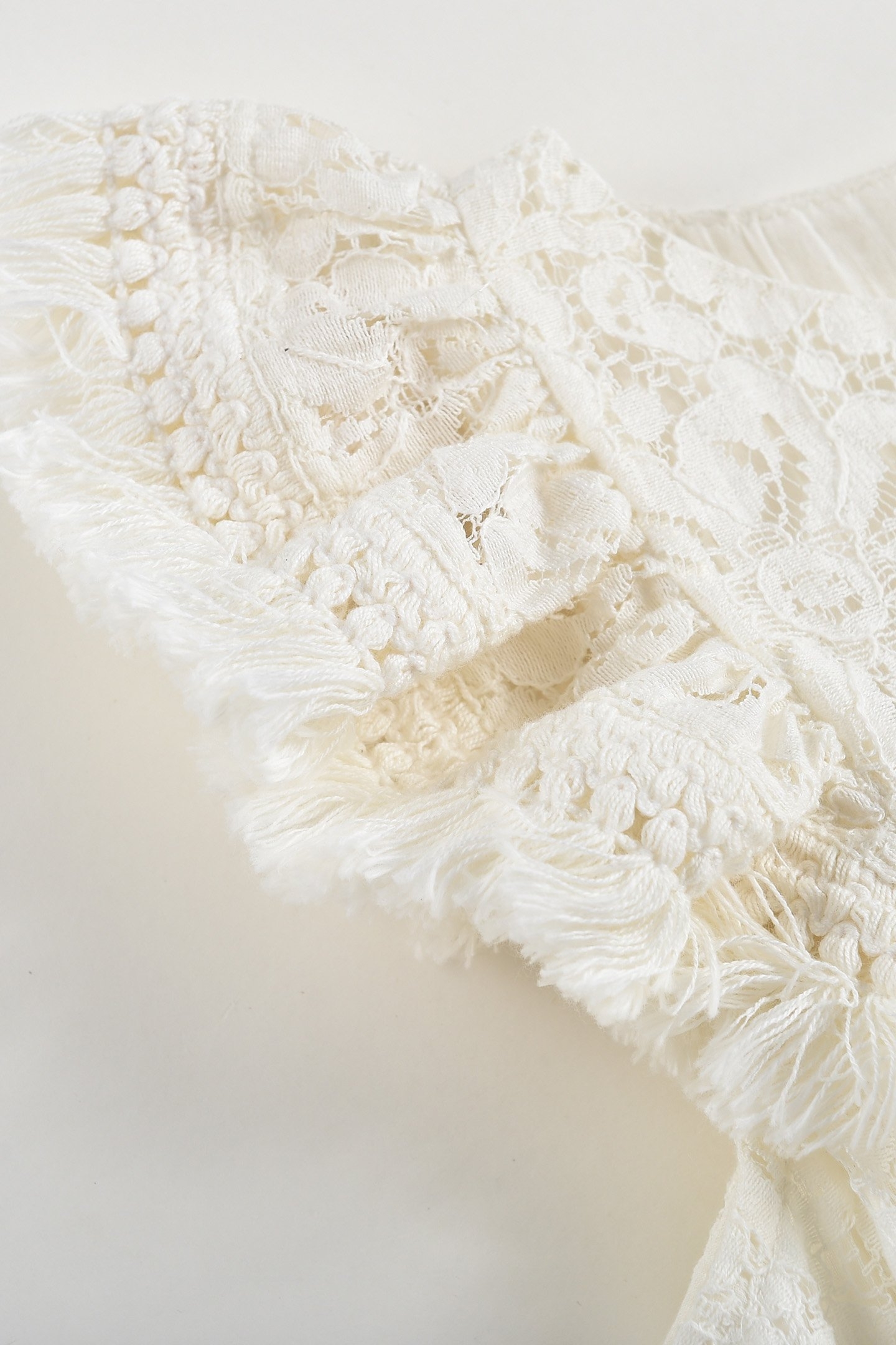 DRESS JANICE CREAM LACE 7