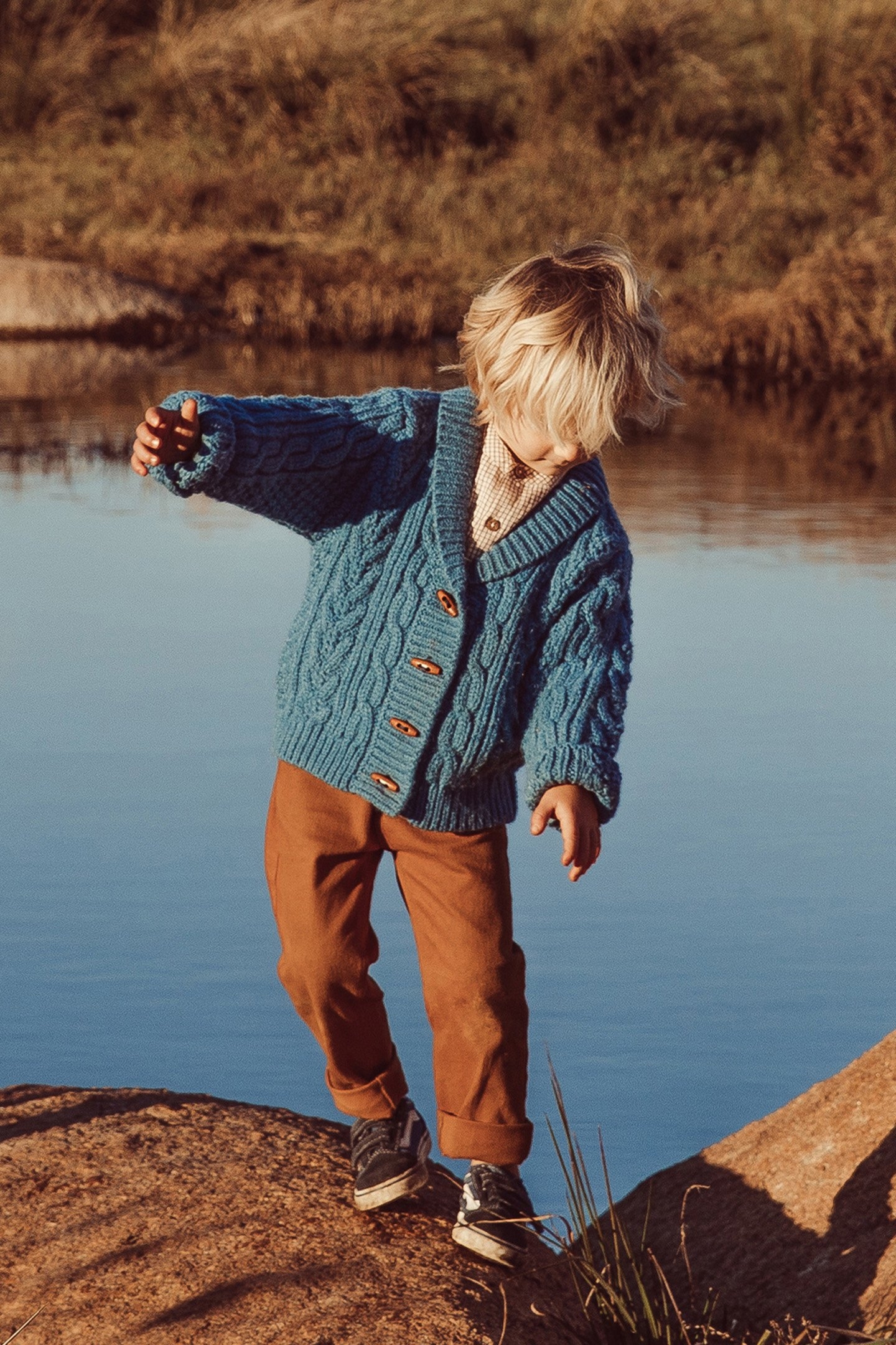 CARDIGAN SACHA BLUE 2