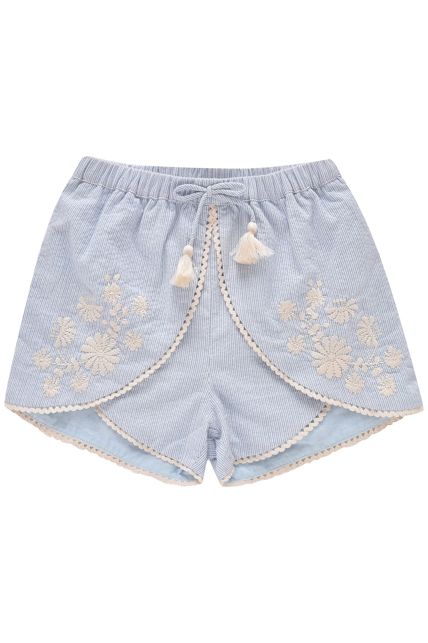 SHORTS ASYA BLUE STRIPES 2