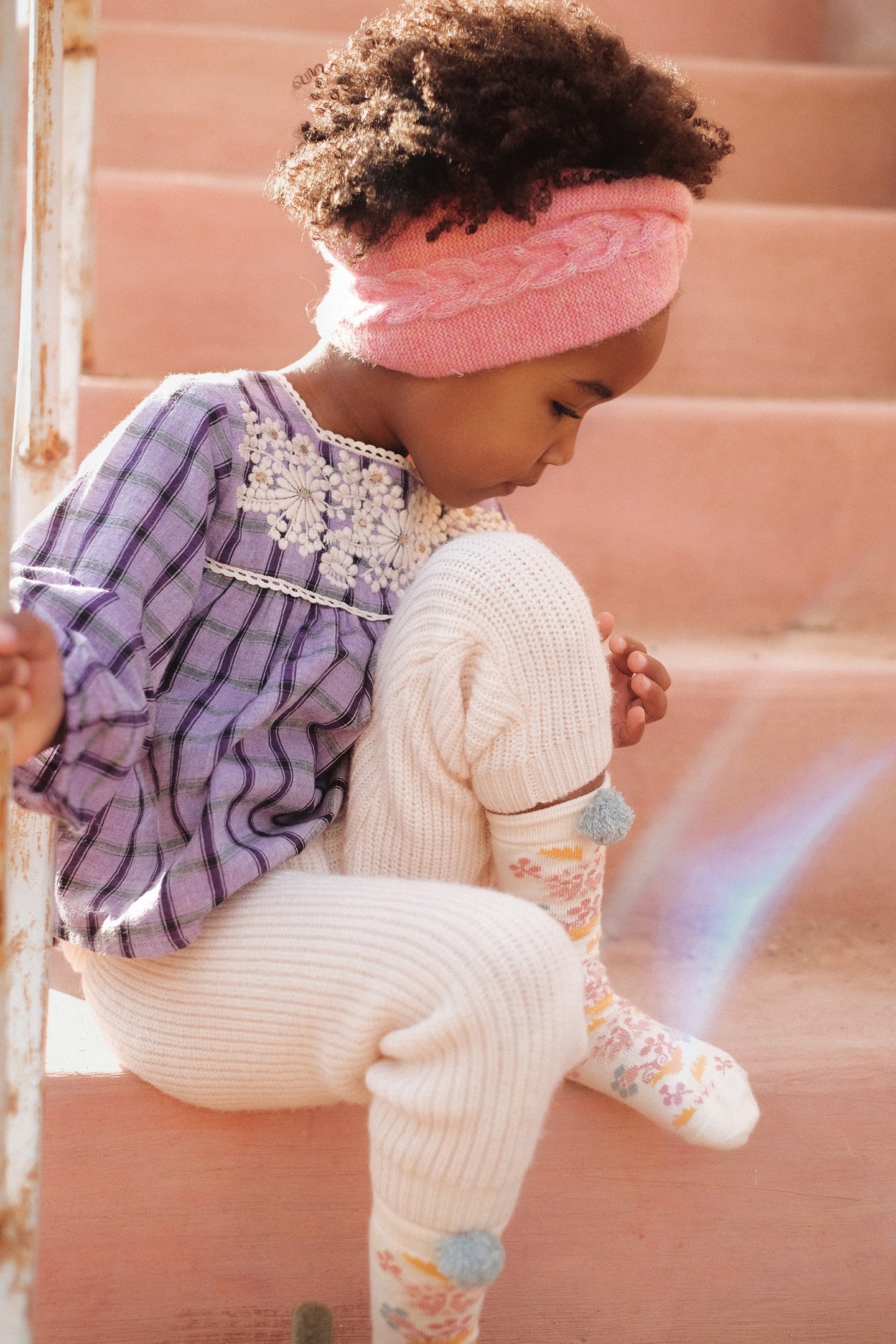 BLOUSE CARMILA PURPLE CHECKS 2