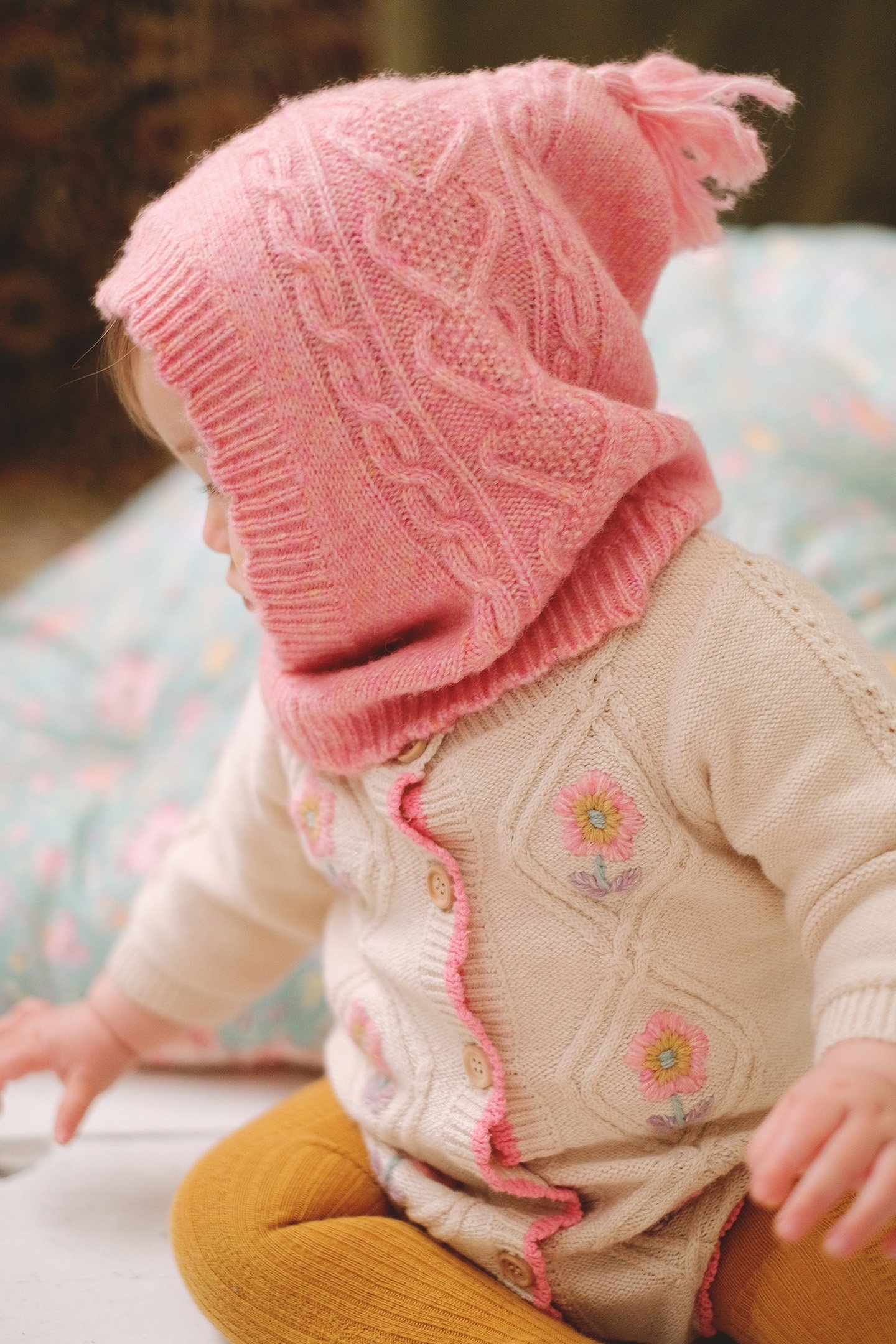 ROMPERS MYOSETTE CREAM MELANGED 4