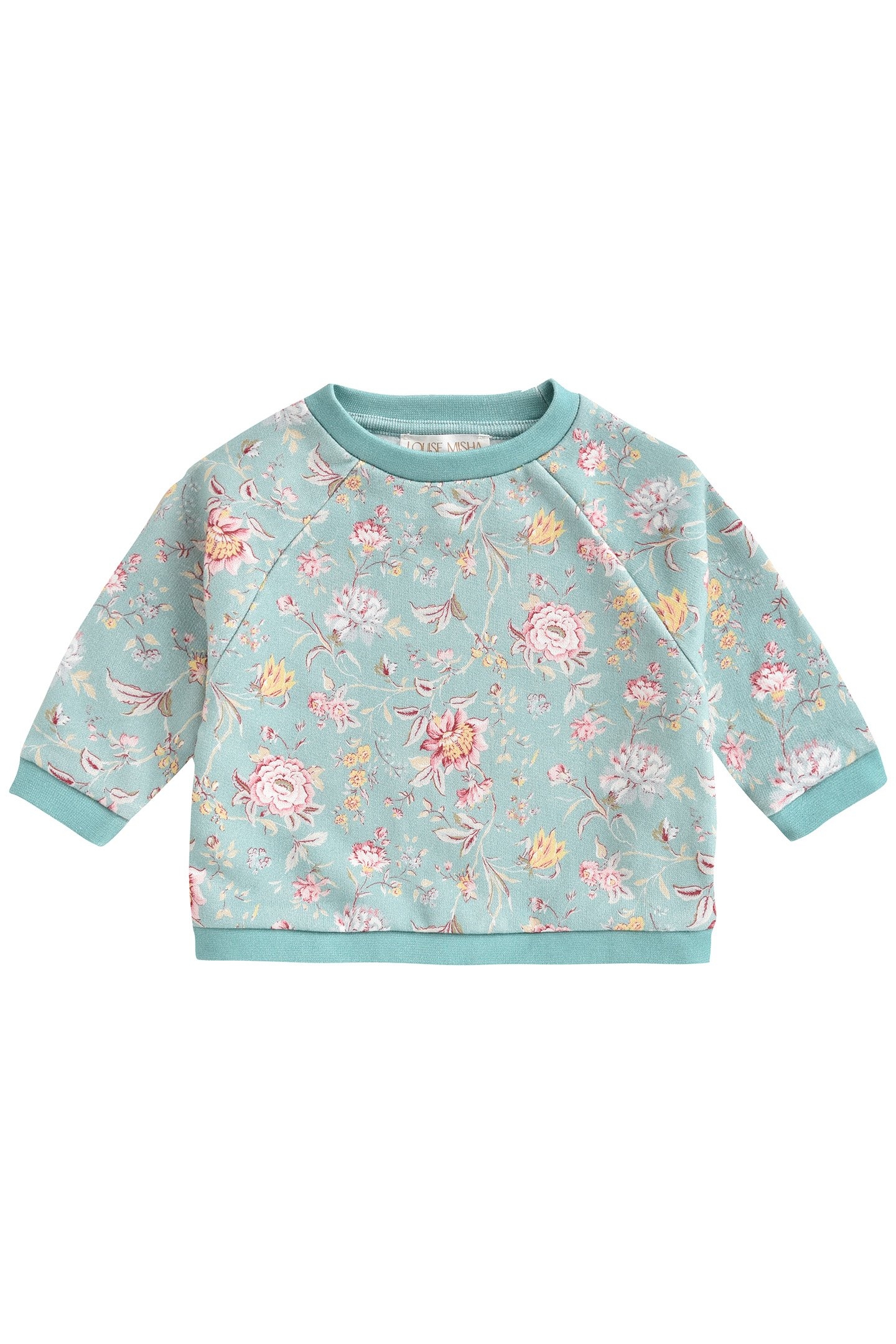SWEATSHIRT KYRA BLUE ROSA DAMASCENA 1