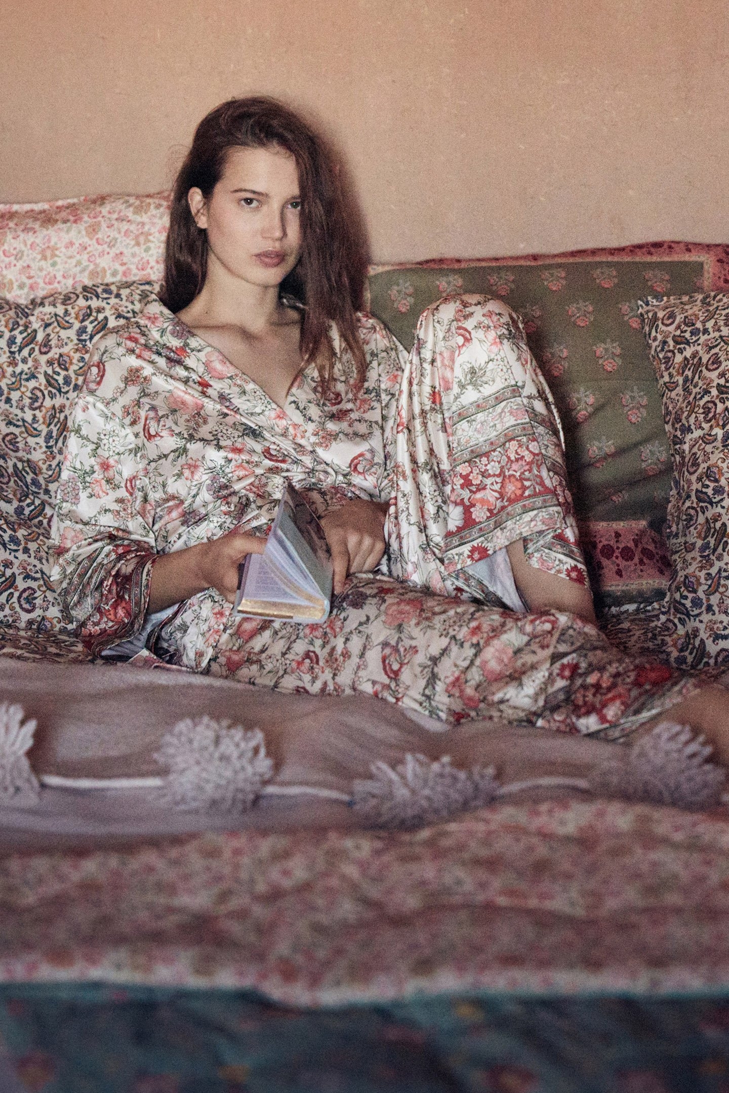 KIMONO YOKI CREAM POPPY MEMORIES 6