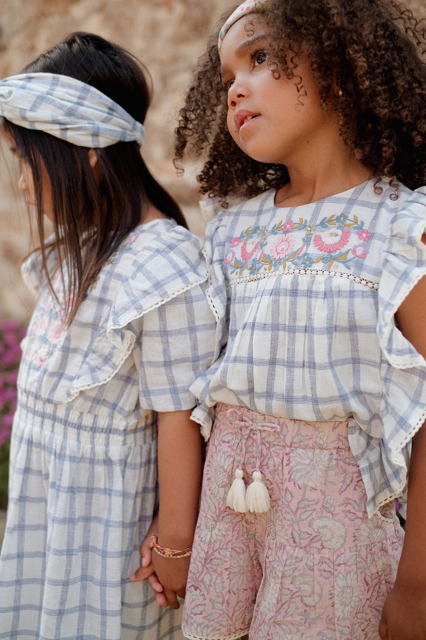 SHORTS ALAMBRA PINK DAISY GARDEN 5