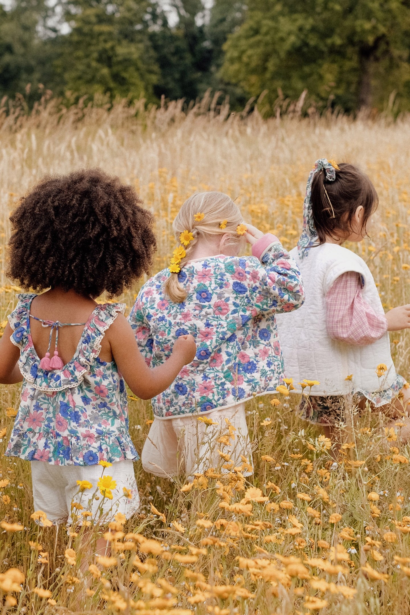 JACKET ASTRID BLUE SUMMER MEADOW 7