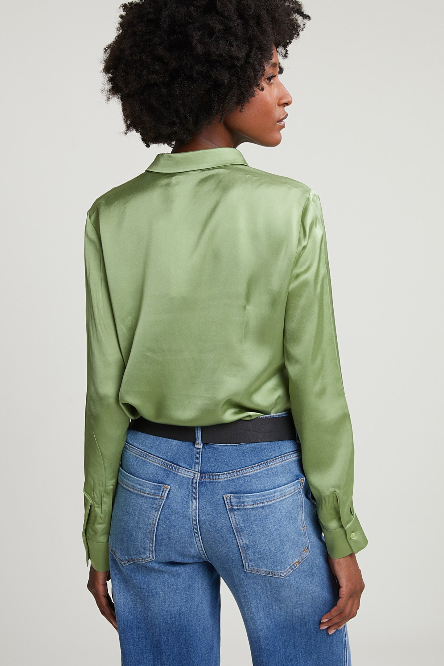 GREEN CLASSIC BLOUSE 2