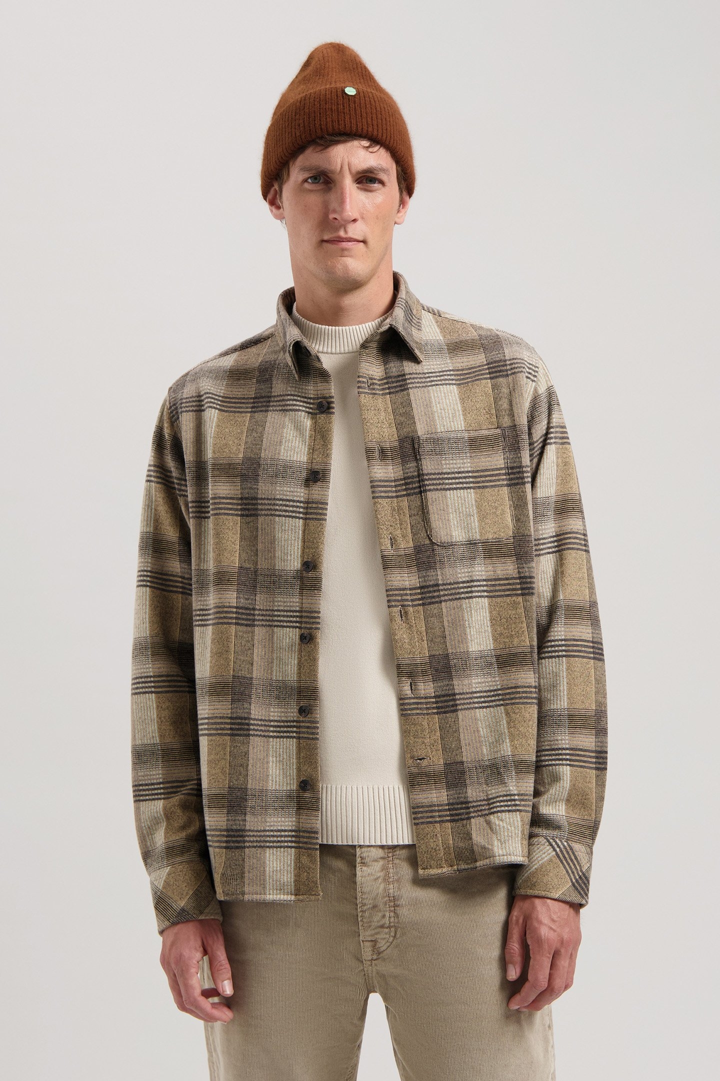 DS_GUS FLANNEL SHIRT TANNIN 1