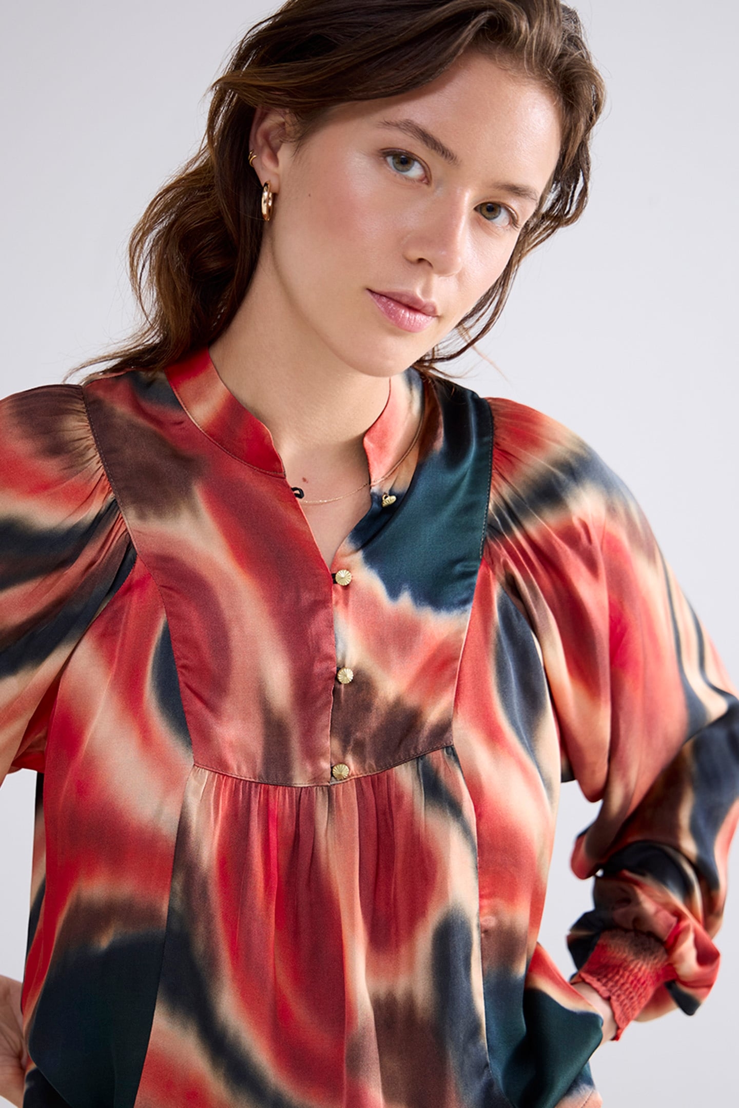 TOP BLURY PRINT MULTICOLOUR 4