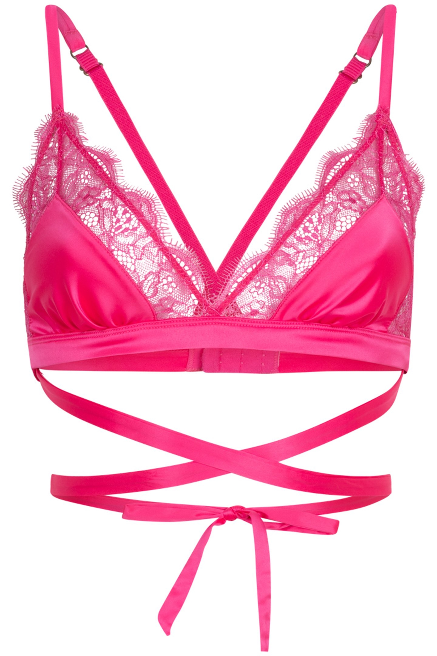 LOVE LACE UNPADDED FUCHSI 3