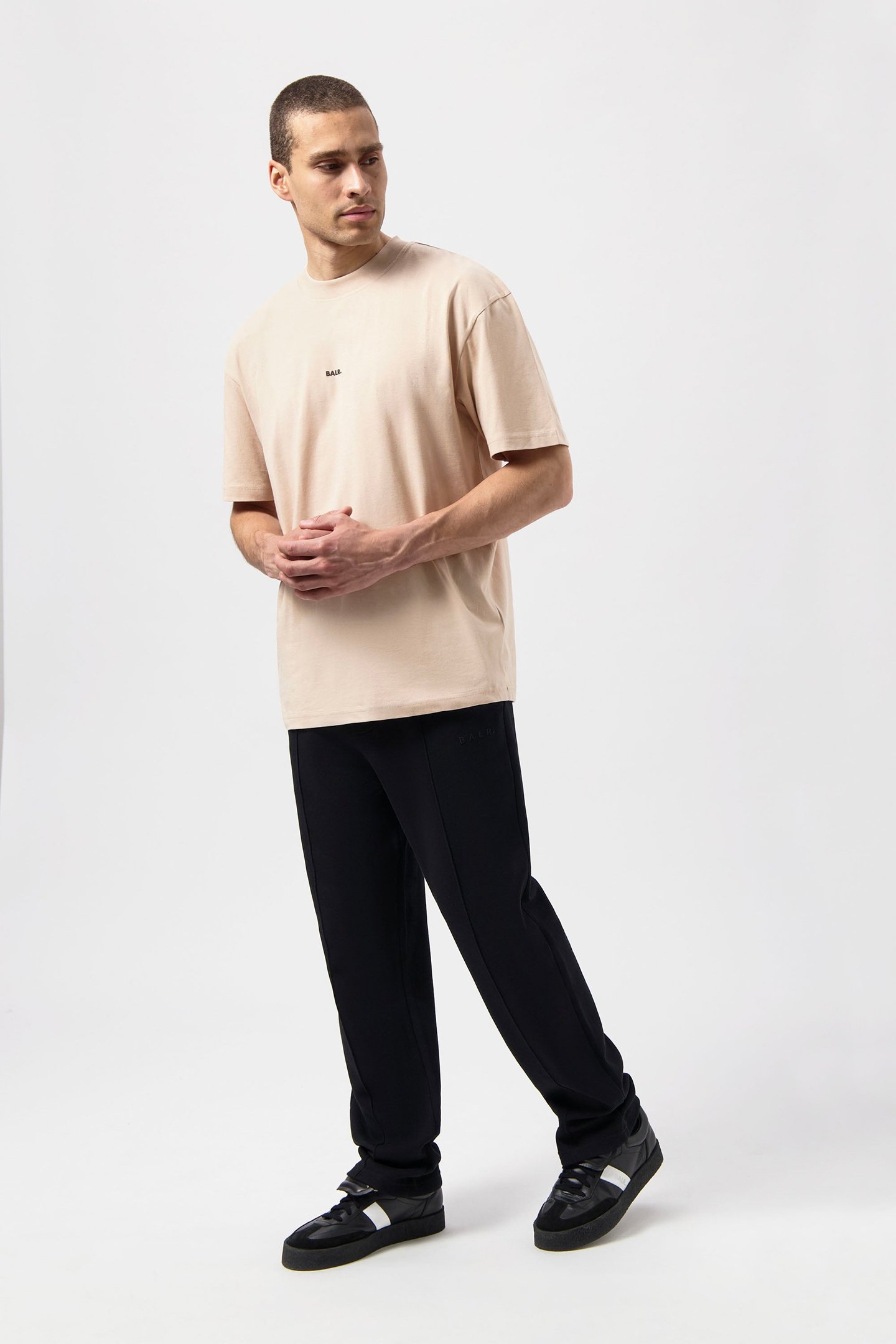 BRAND BOX FIT T-SHIRT SESAME 5