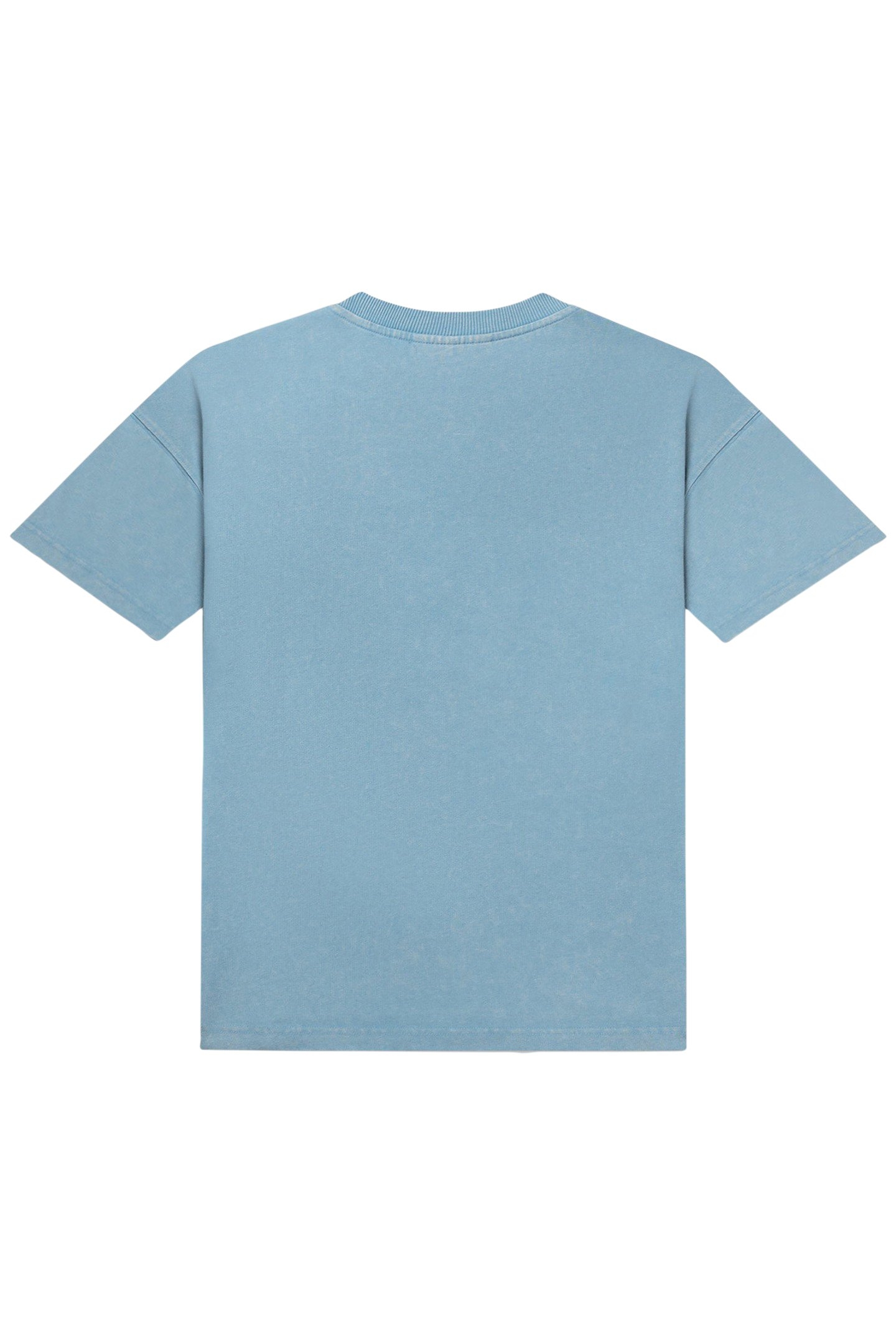 URBAN WASHED BOX T-SHIRT BREEZE BLUE 5