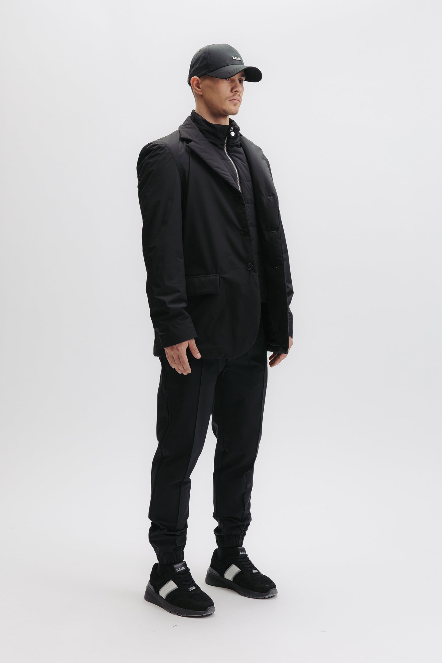 XI PADDED BLAZER JET BLACK 5