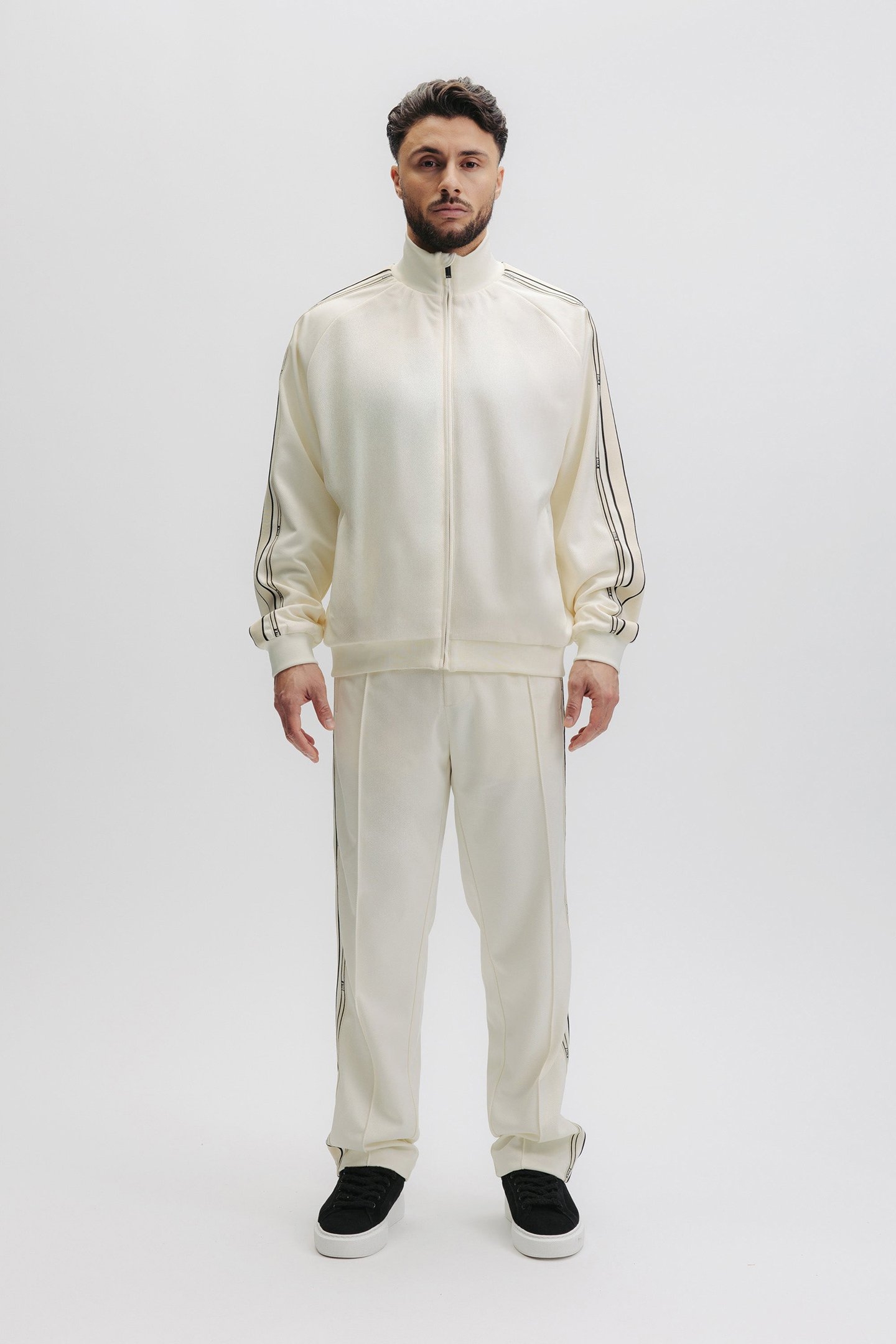 TAPE TRACK JACKET WHITE SWAN 1