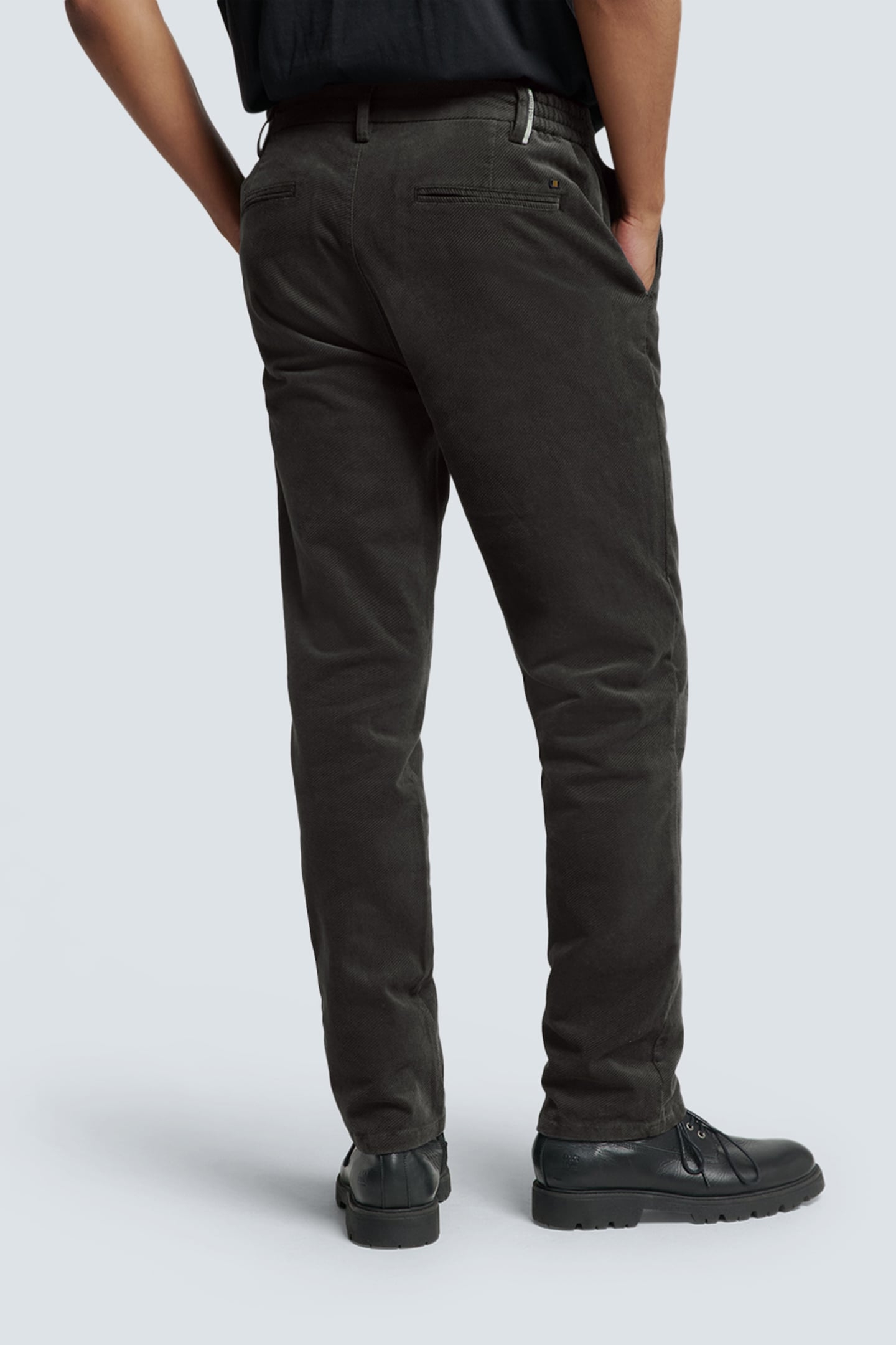 PANTS CORDUROY TWILL MOTORBLACK 2