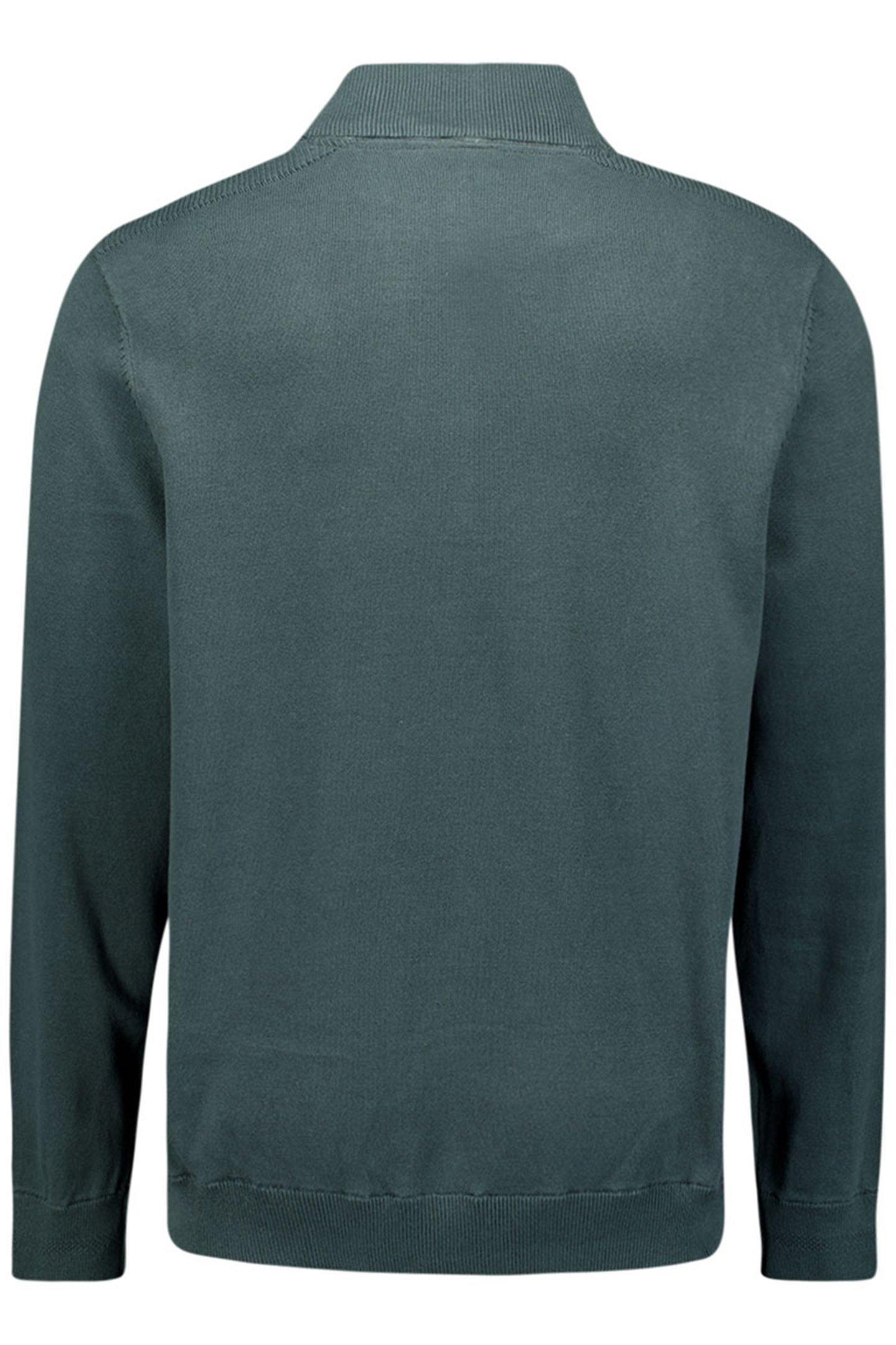 PULLOVER HALF ZIPPER SOLID KNIT DARK STEEL 2