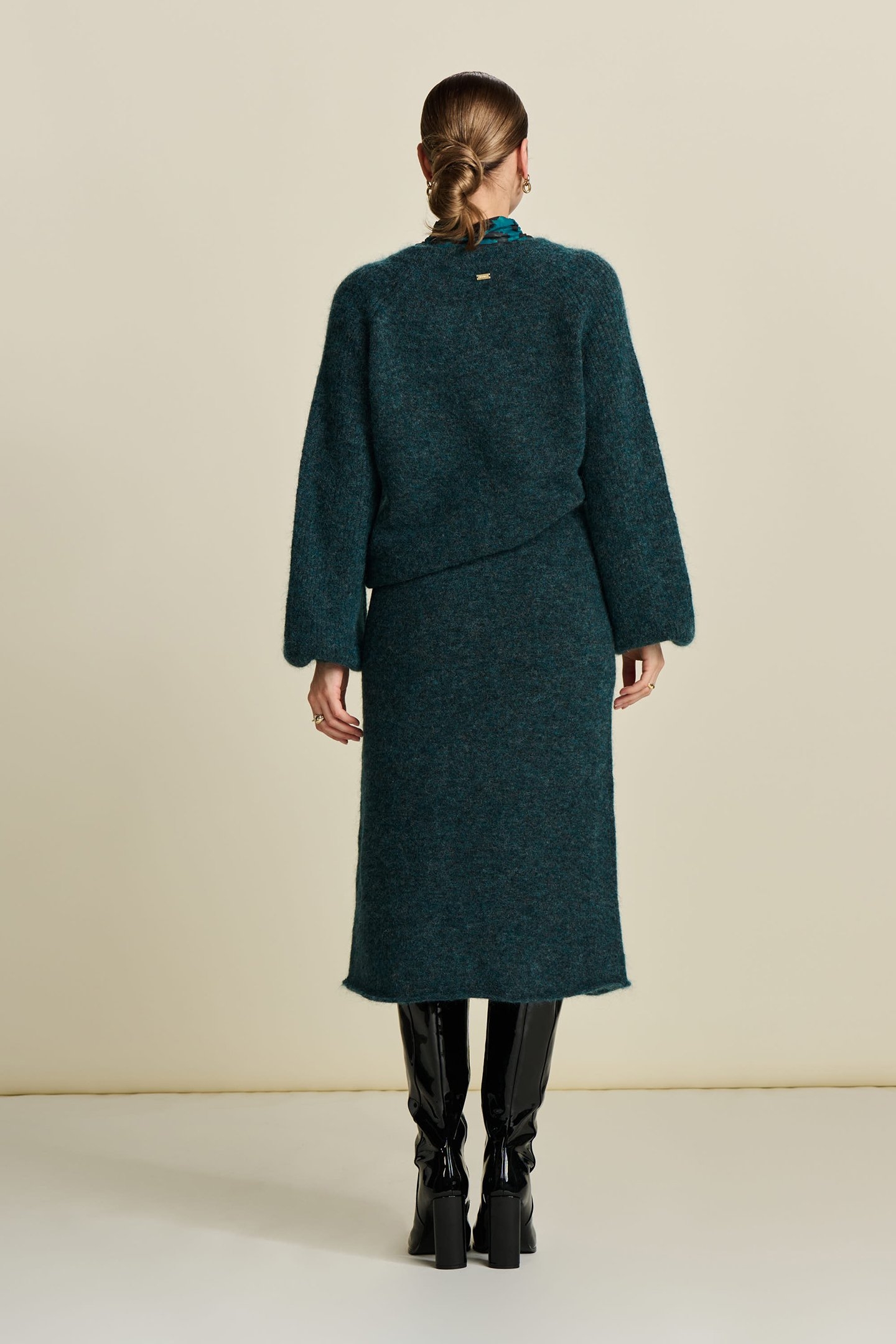 SKIRT - TEAL GREEN 2