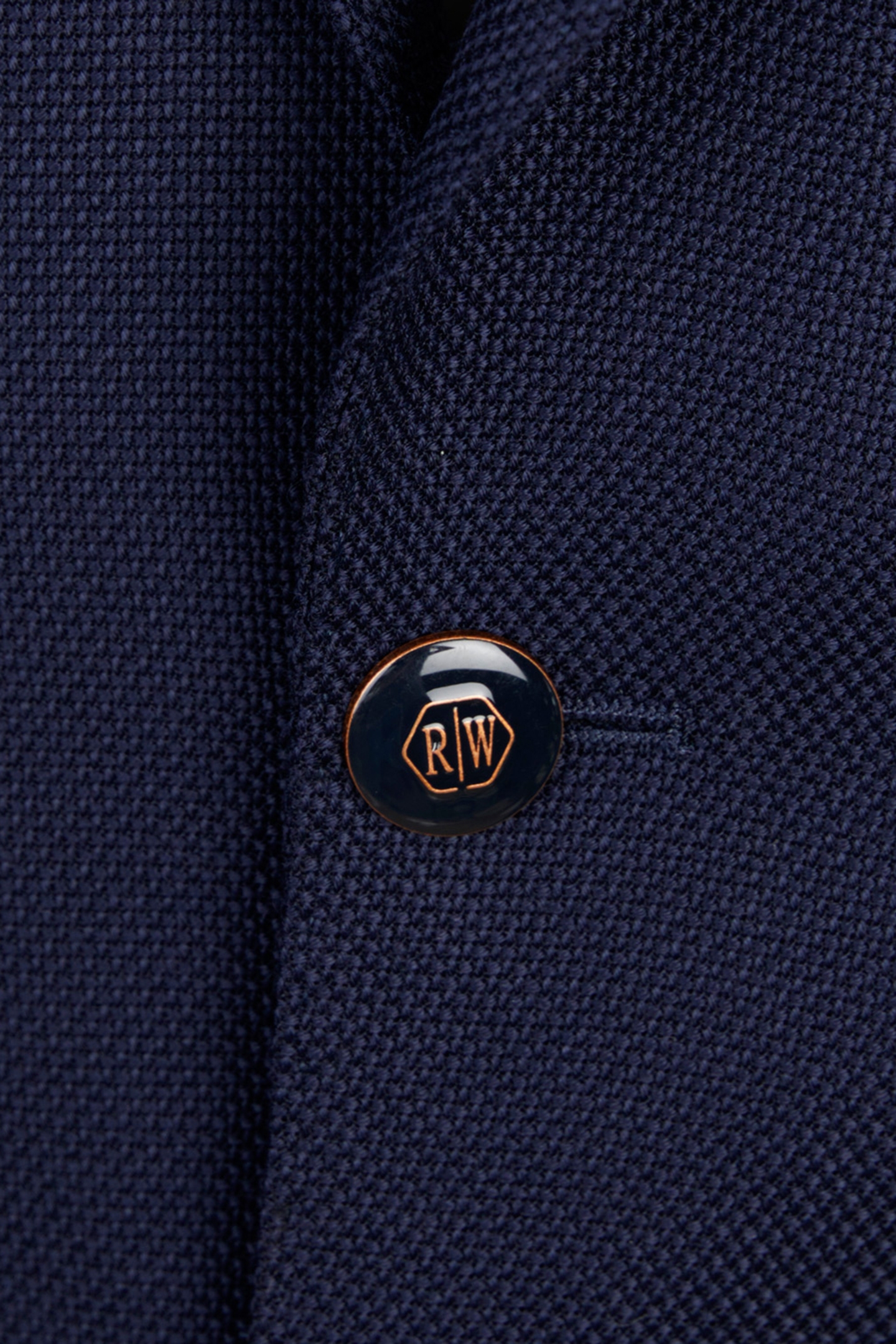 2 BTN ROUND PKT BLAZER BLUE 3