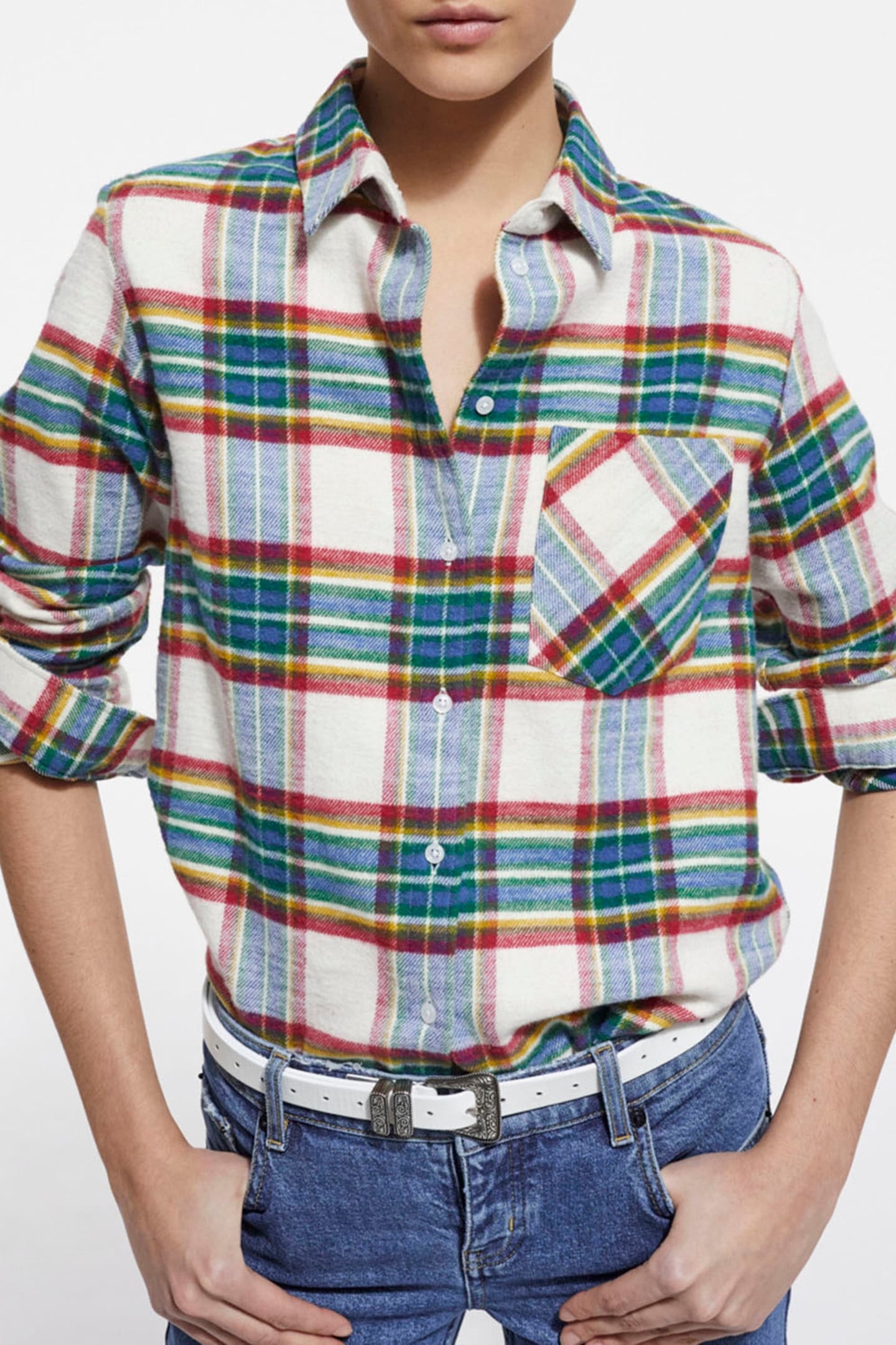 MULTICOLOR PLAID SHIRT 6