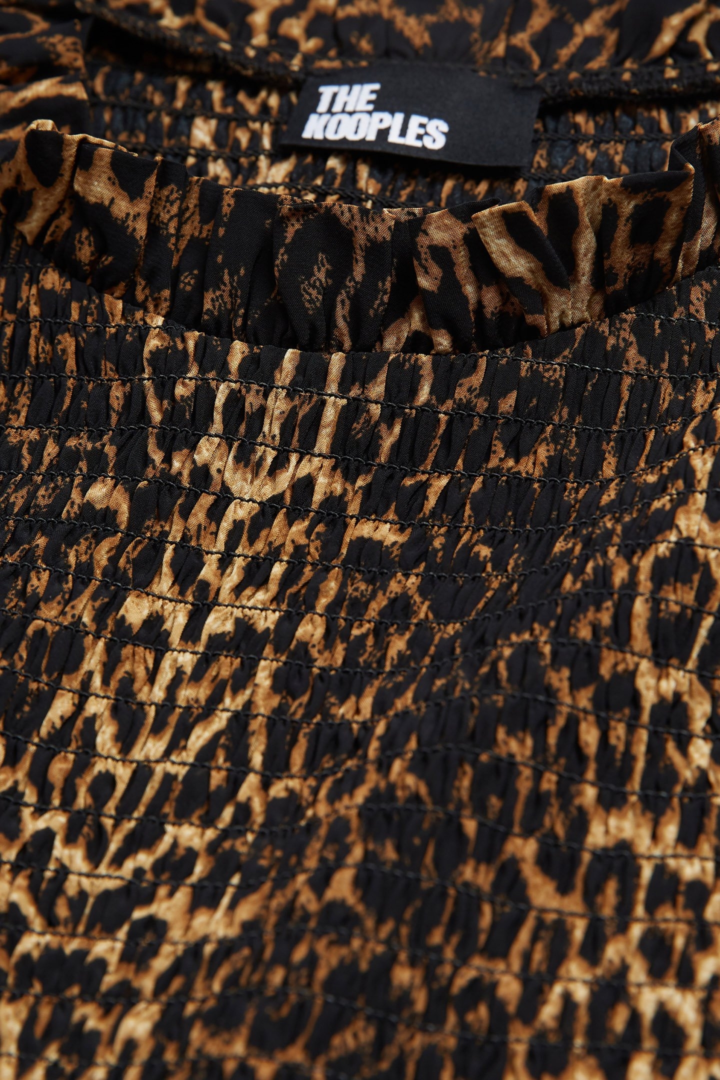 TOP MANCHES LONGUES SMOCK STRIPY LEOPARD 7