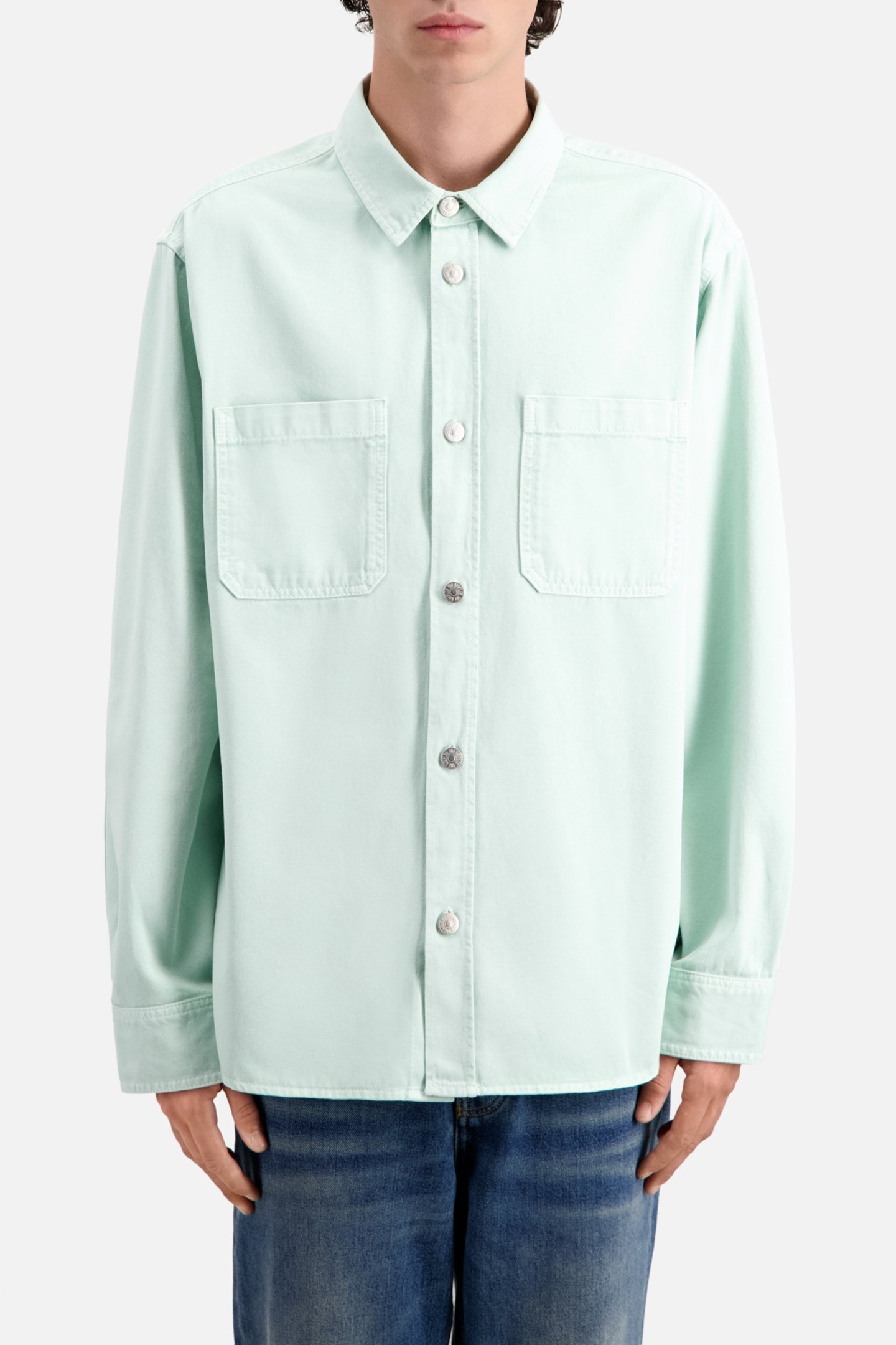 LONG-SLEEVED SHIRT WITH EMBROIDERY ON THE BACK OCEAN 1