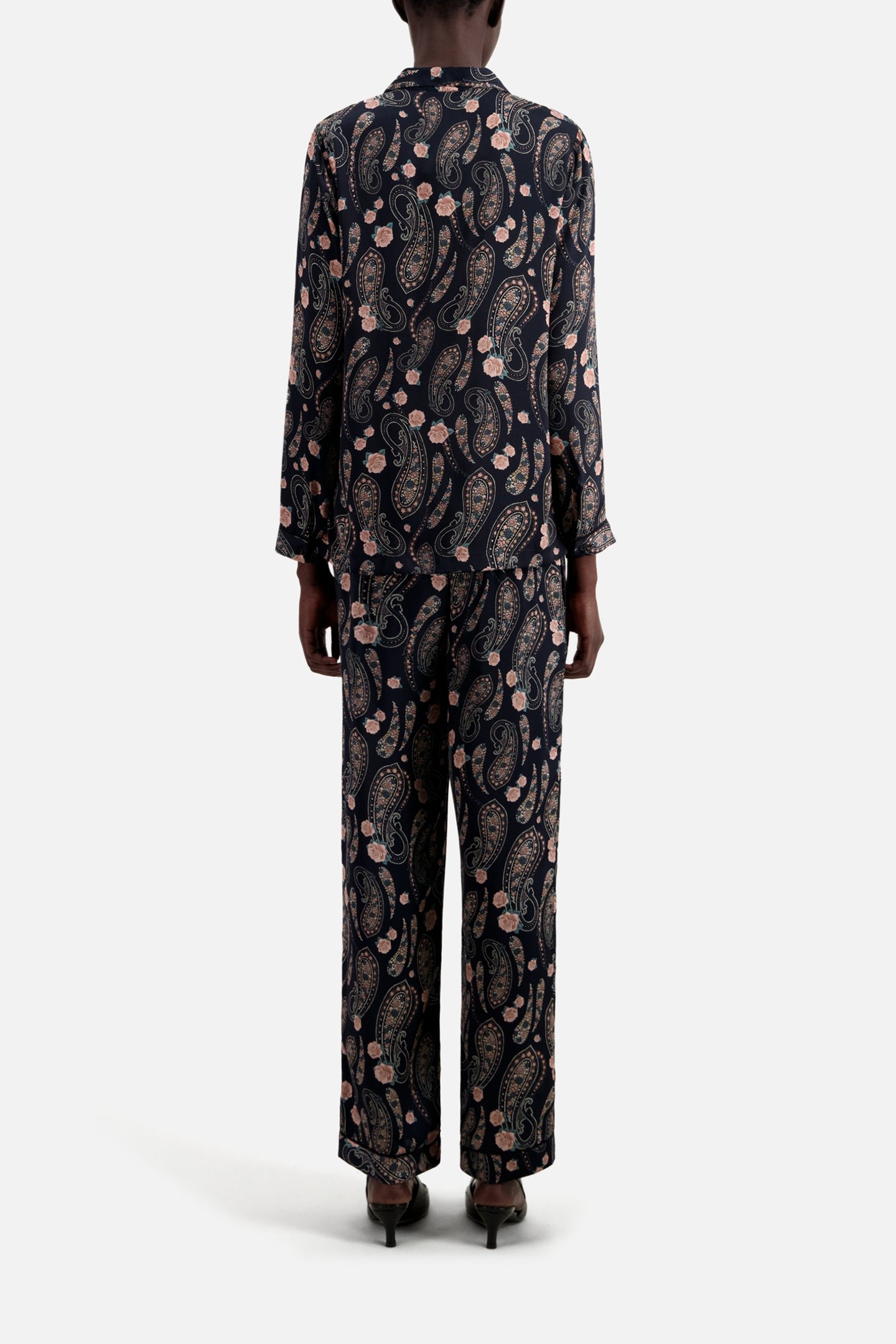 LONG SLEEVE SHIRT BLACK/PINK 3