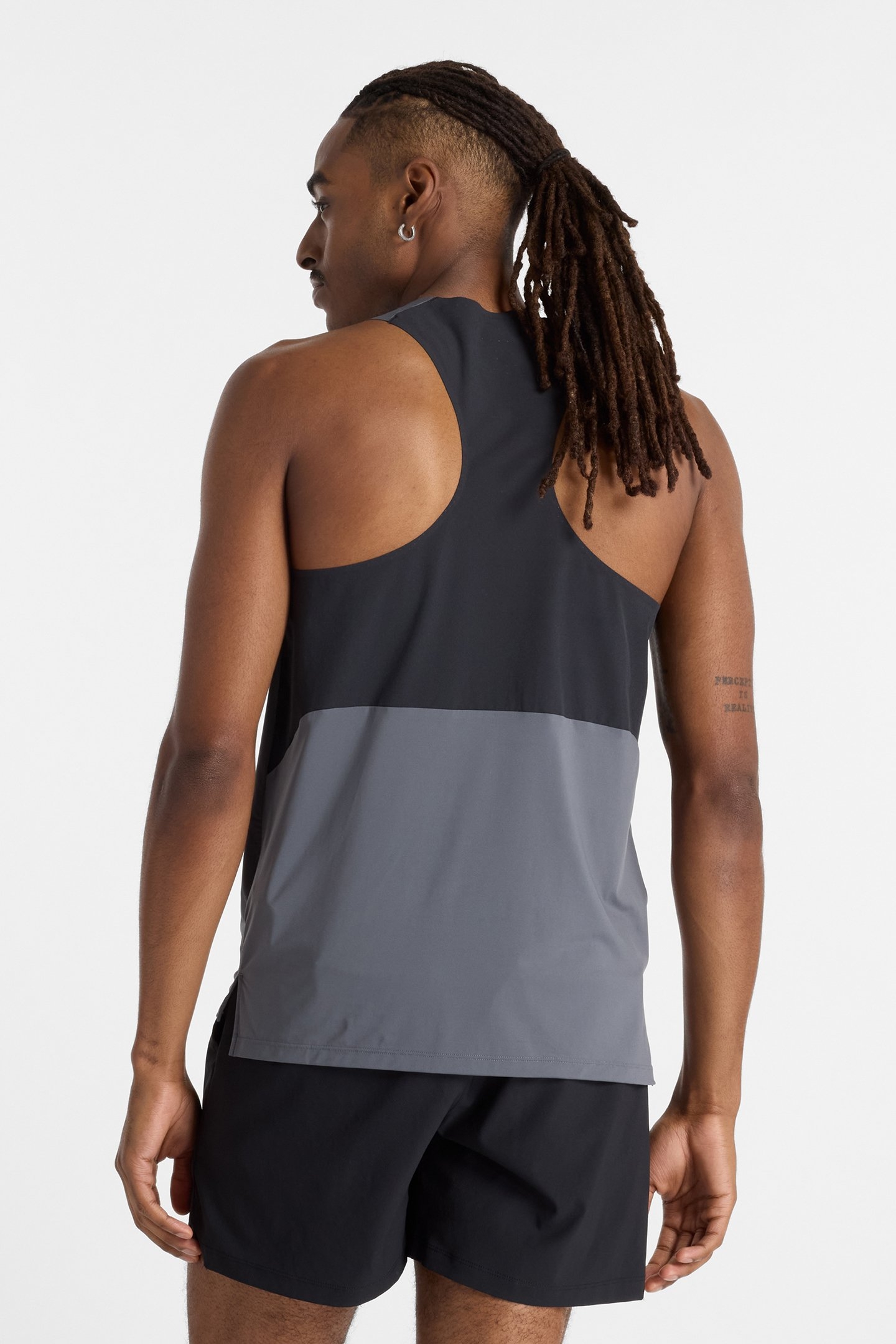 RACE DAY TANK GRAPHITE 2