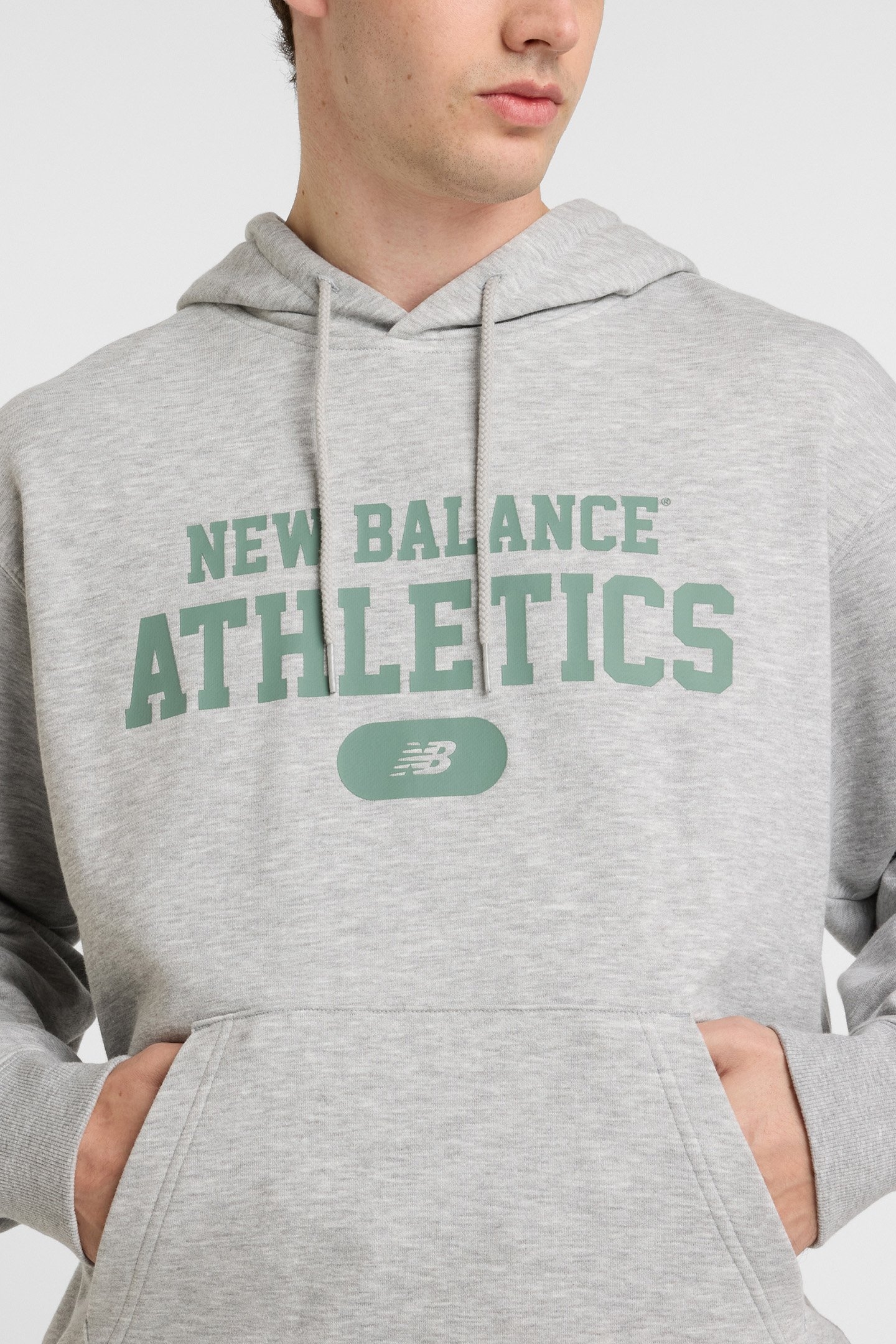 HERITAGE FRENCH TERRY GRAPHIC ATHLETIC GREY 4