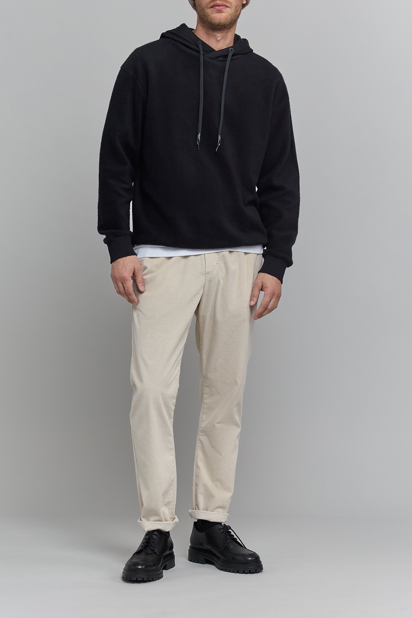 BLACK FLEECE HOODED SWEATSHIRT 3