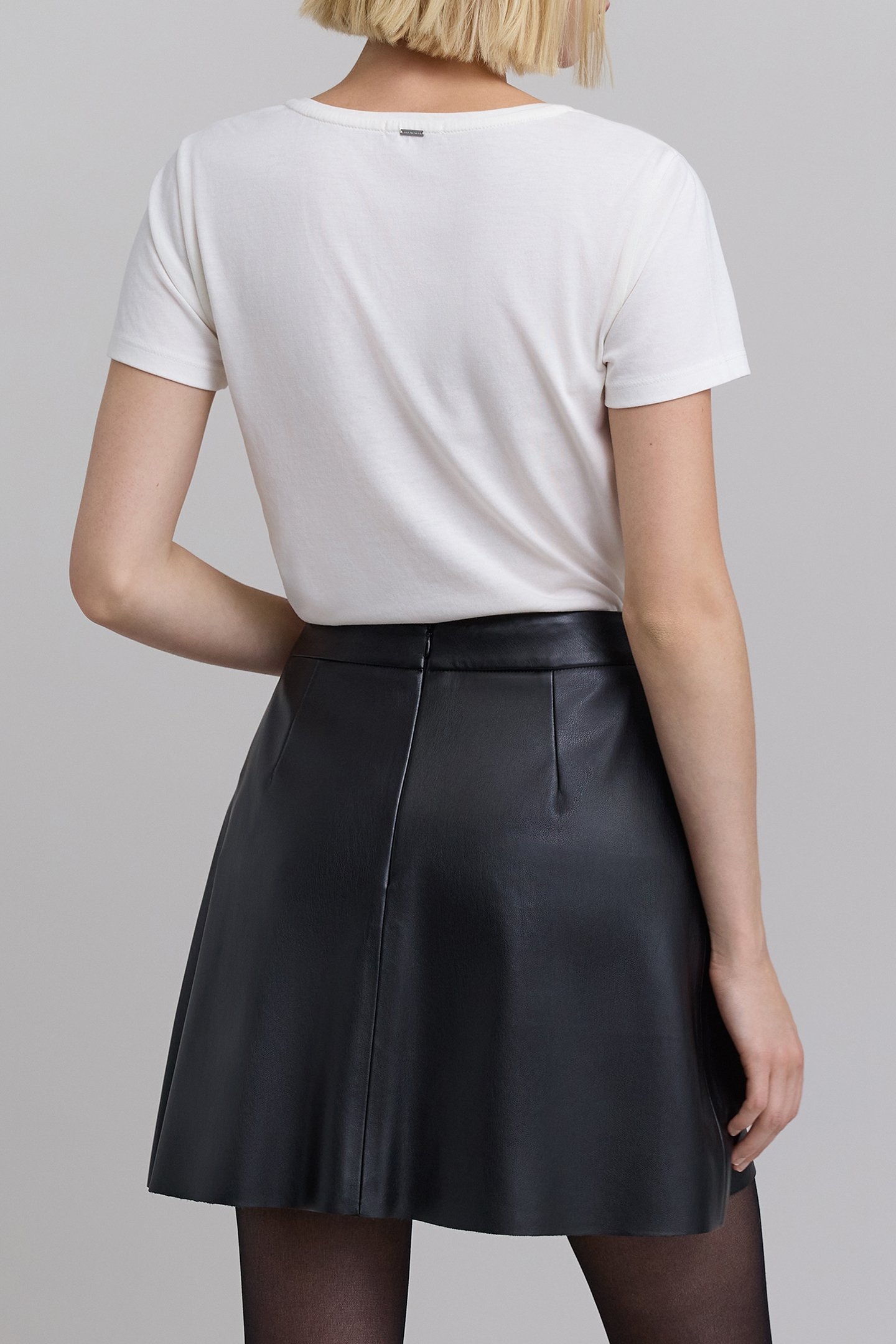 IVORY T-SHIRT WITH FLOCKED MESSAGE AND MOUTH FOR 2