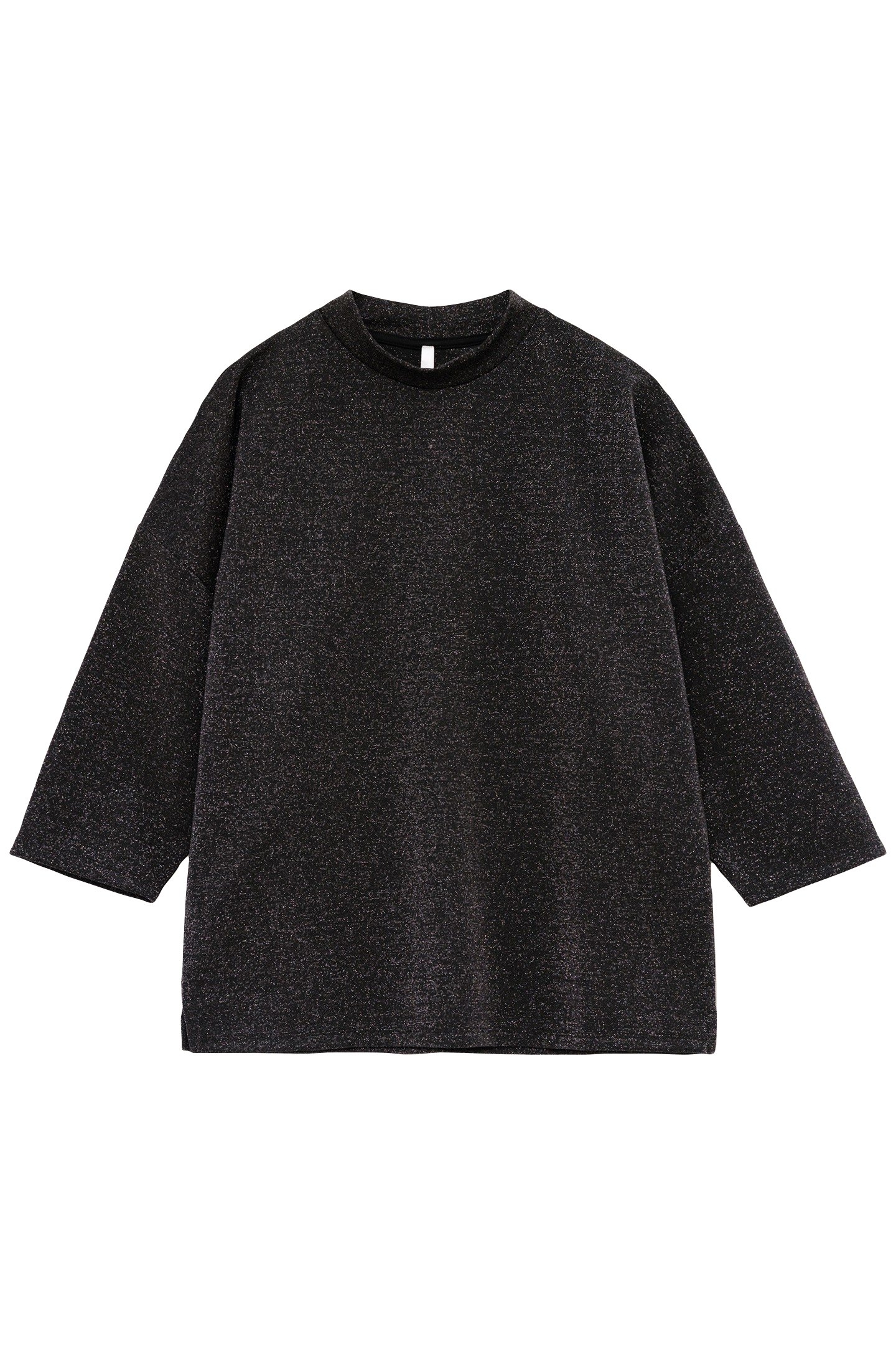 BLACK KNIT TEE-SHIRT 2