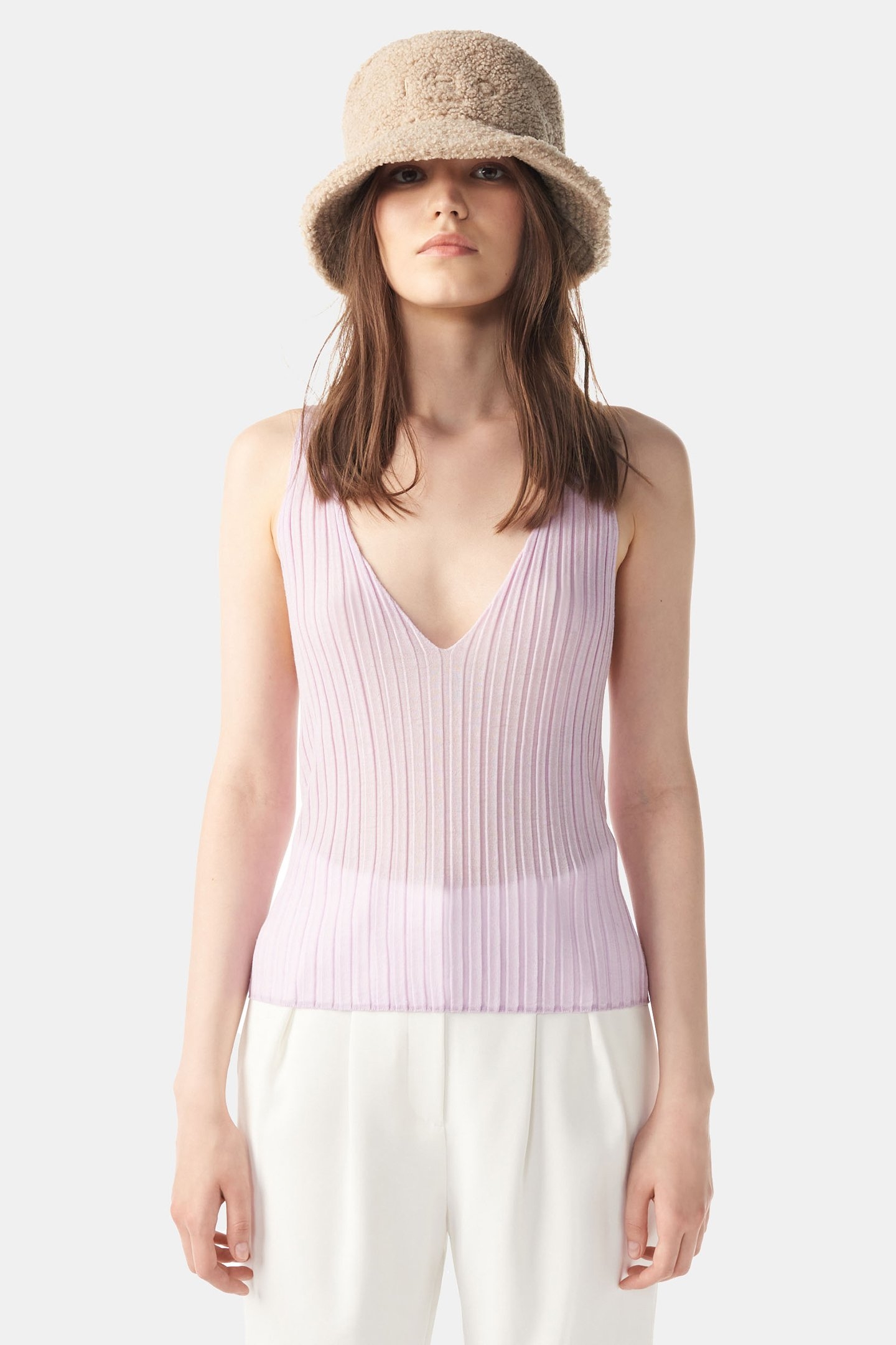 LOMASI TANK TOP LIGHT LAVENDER 1