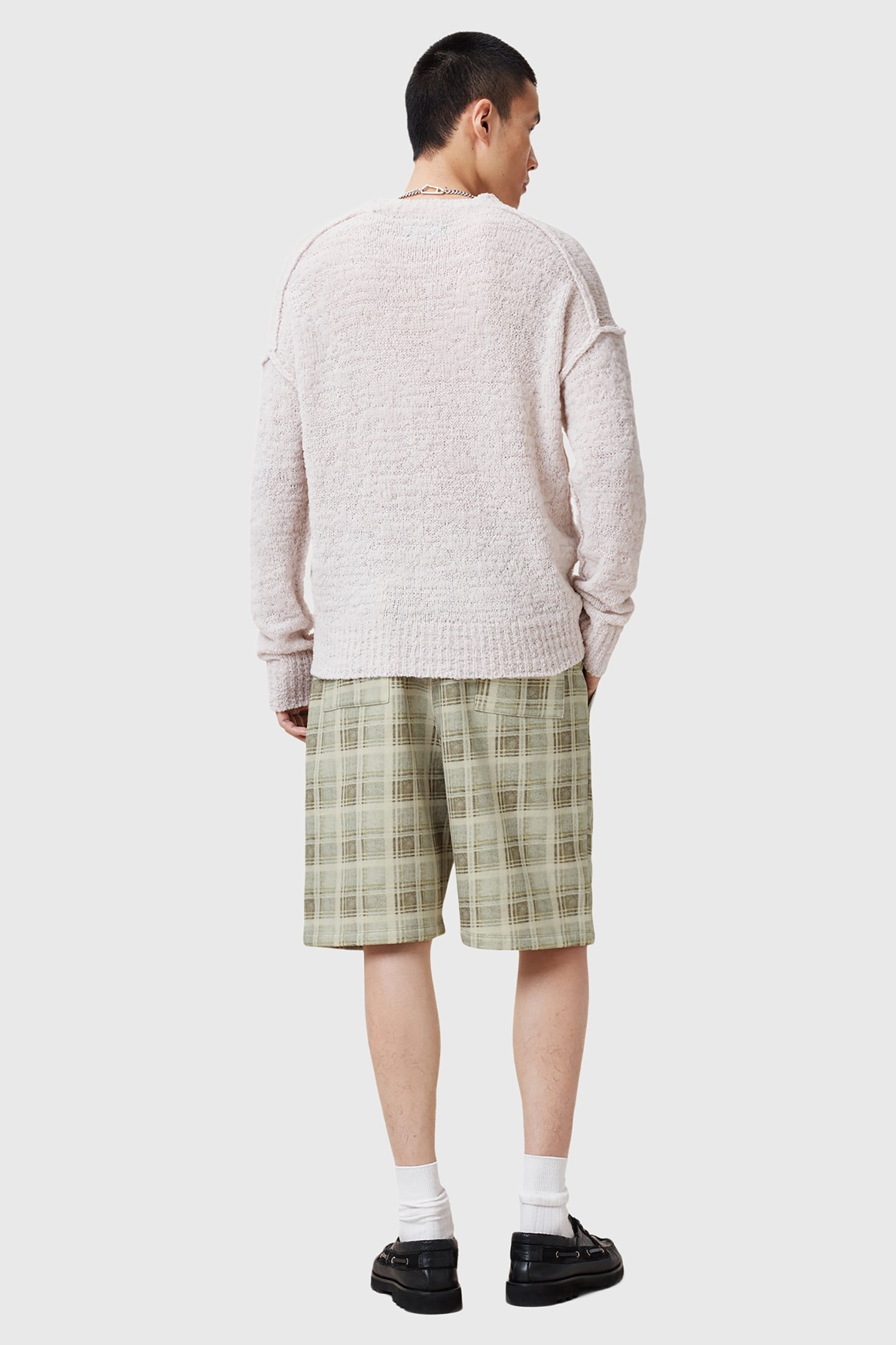 BENJI SWEATSHORT DUSTY LIGHT BROWN 3