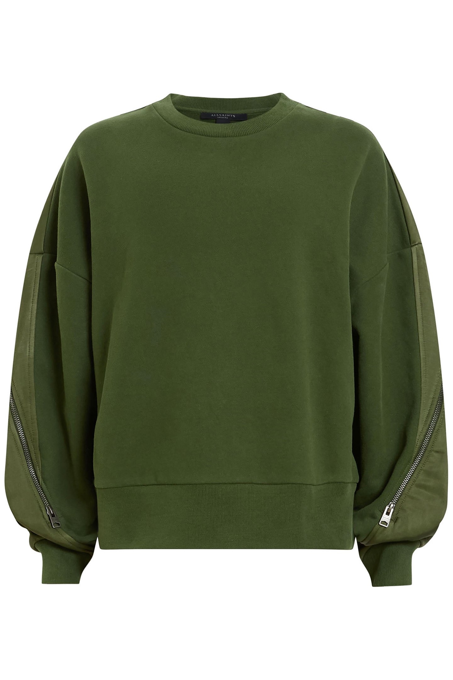 PEGGY ZIP SWEATSHIRT RIFLE GREEN 4