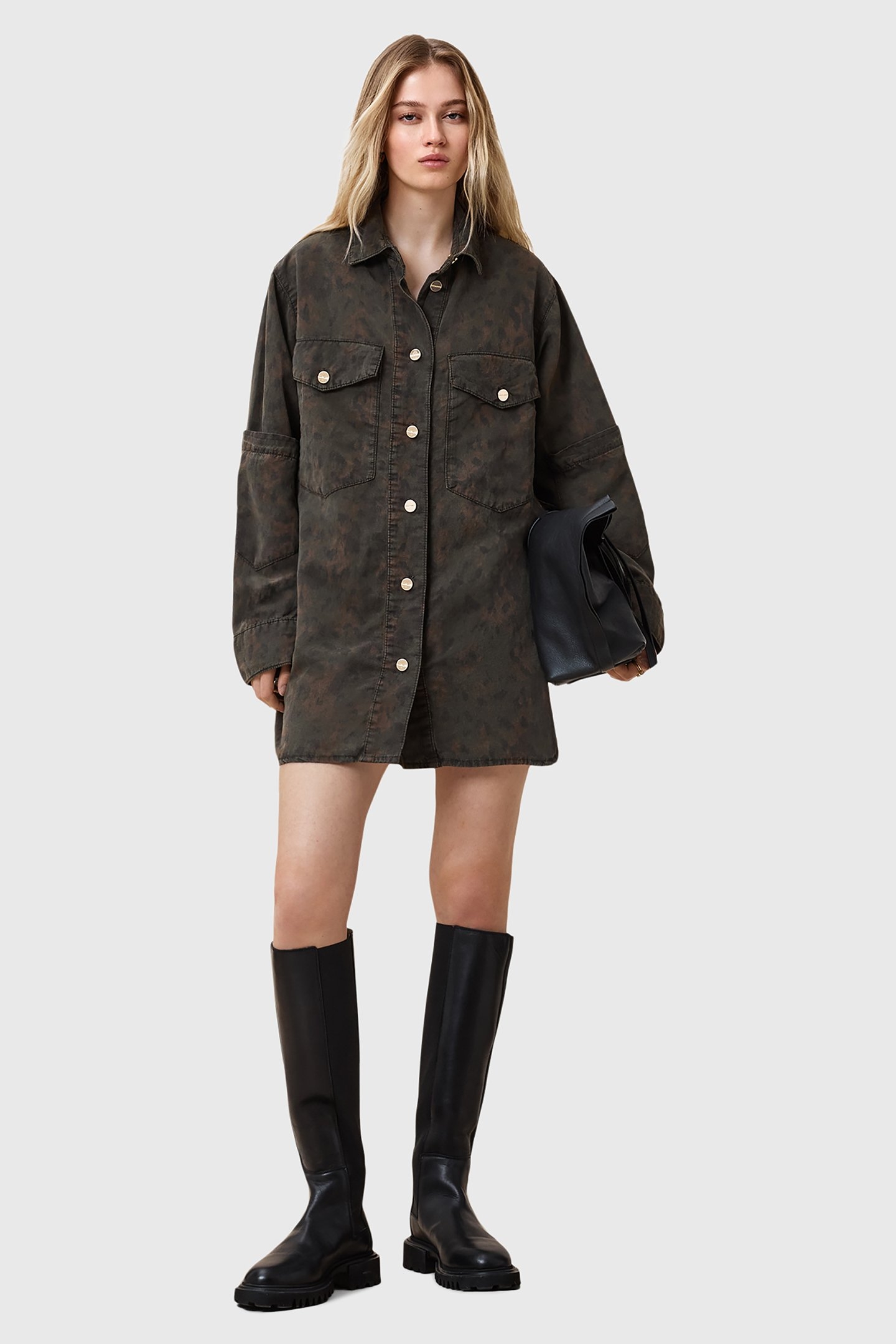 FAYE SHACKET DRESS STYX LEO GREEN 5