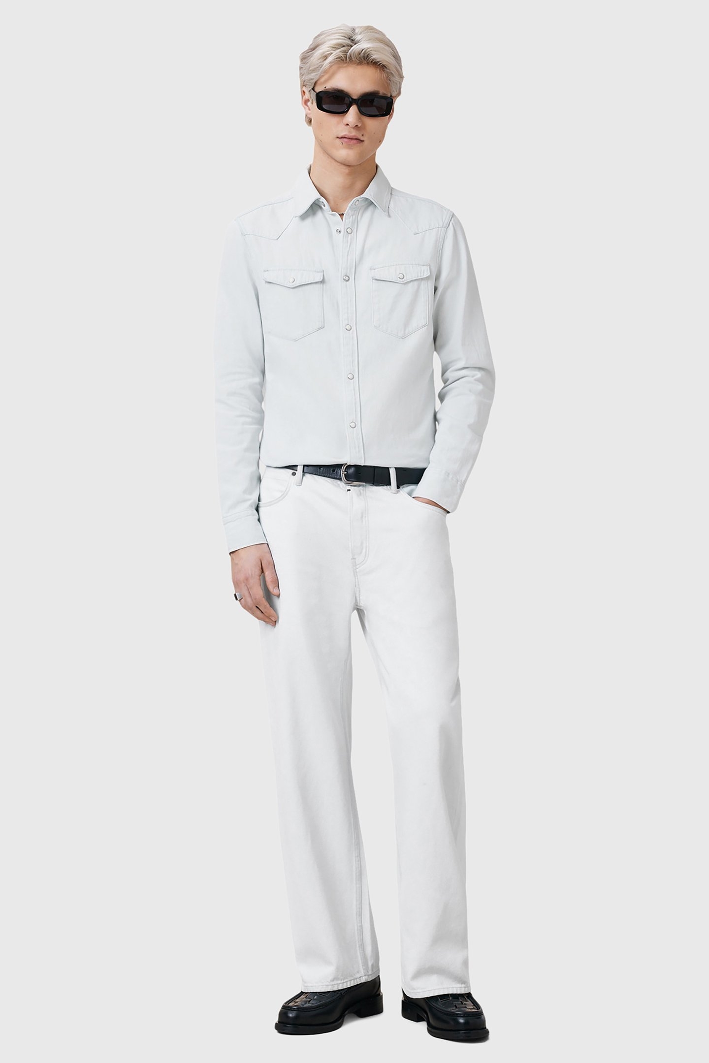 MACGOWAN SHIRT BLEACH WHITE 3