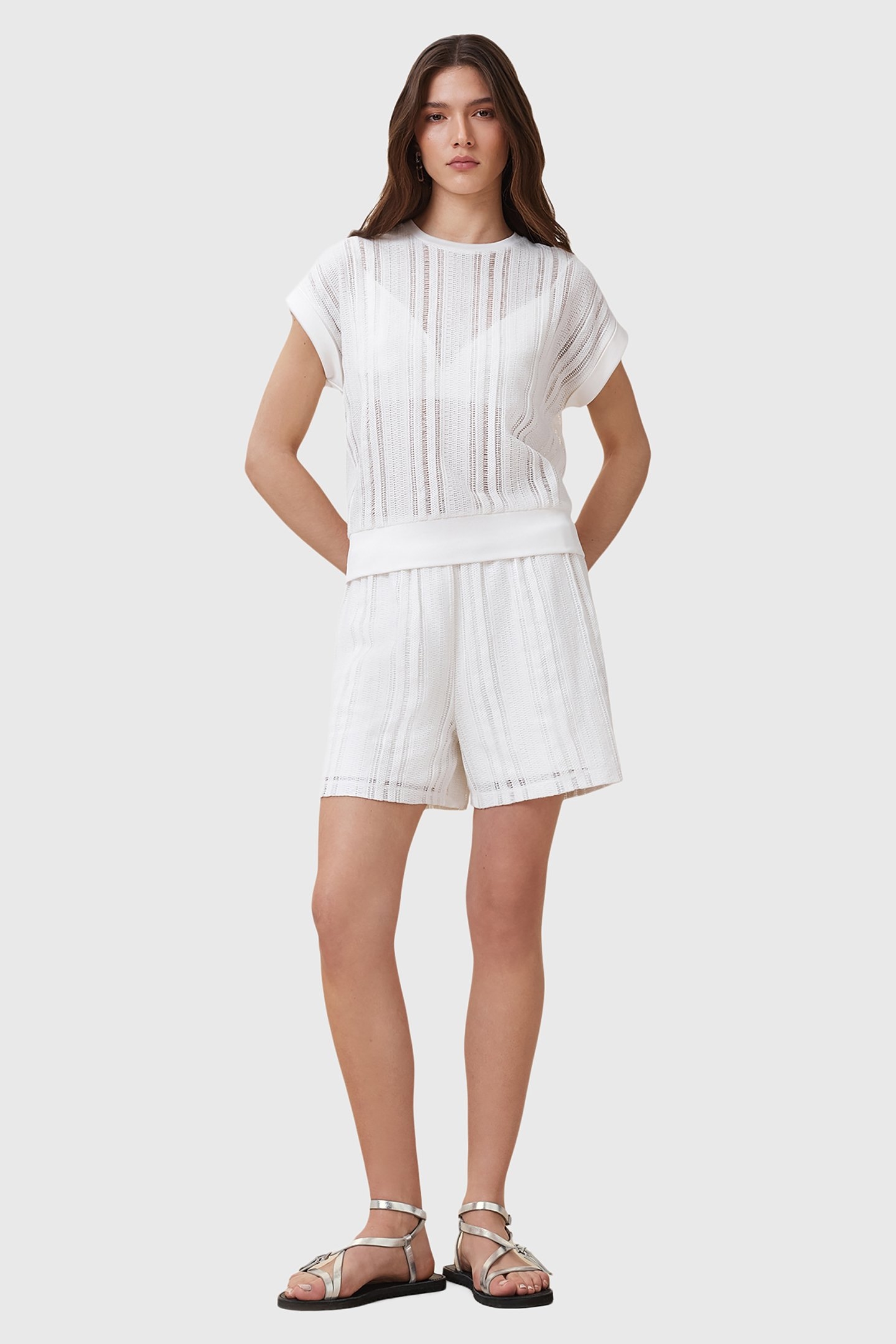 GIANA CROCHET SHORT TOFU WHITE 3