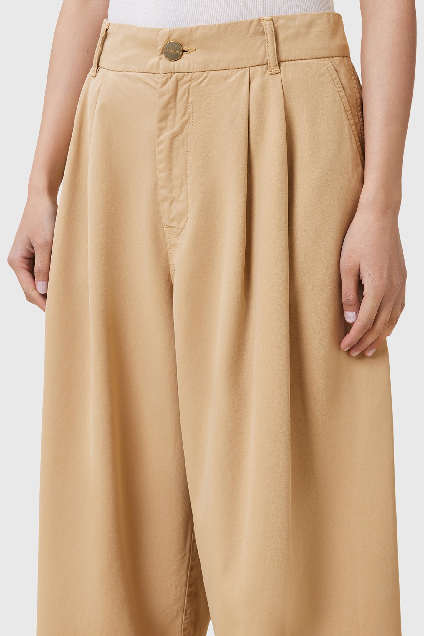 BECCA TROUSER CAMEL BROWN 6