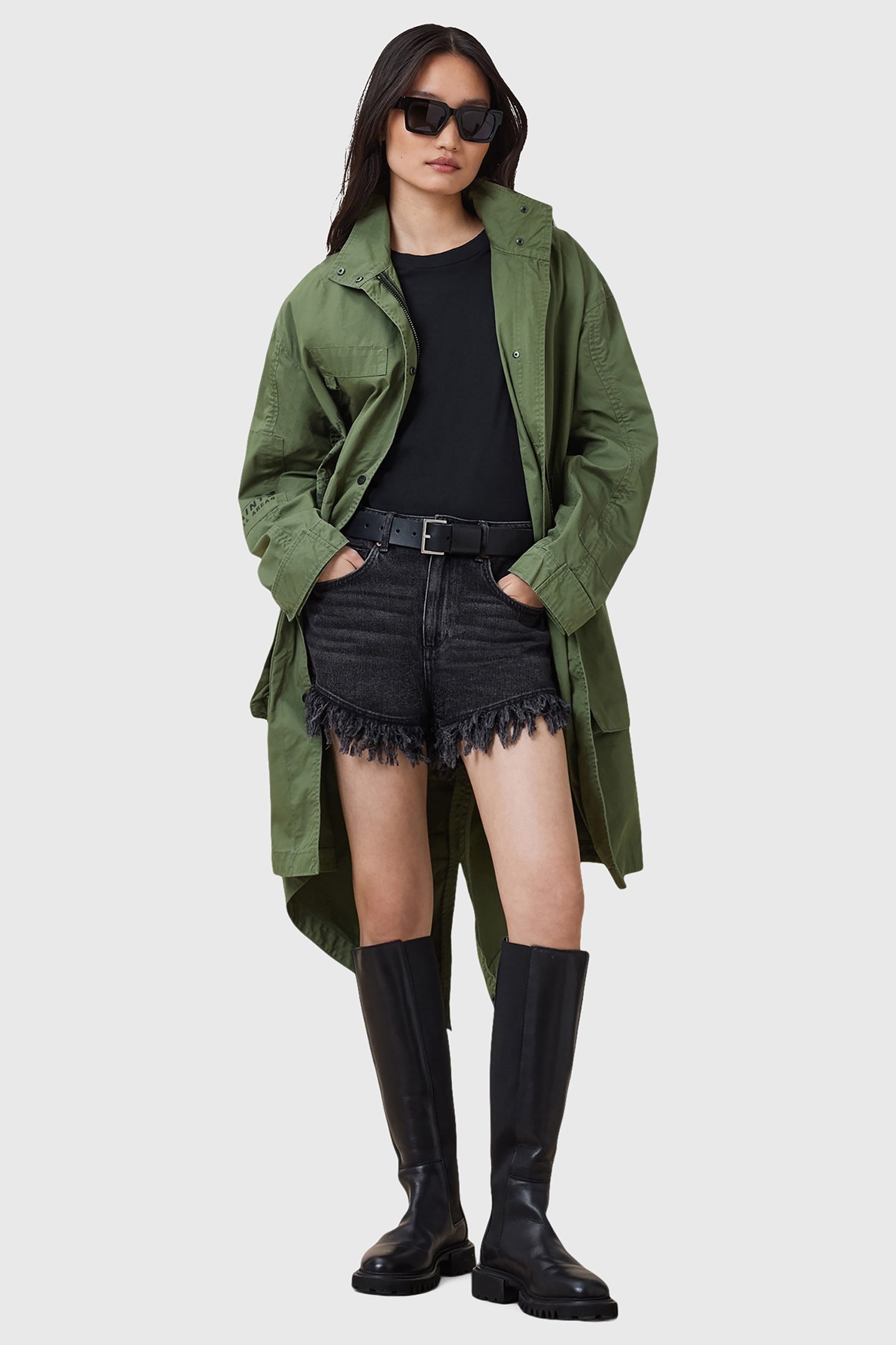 MILLA BIRD PARKA KHAKI GREEN 5