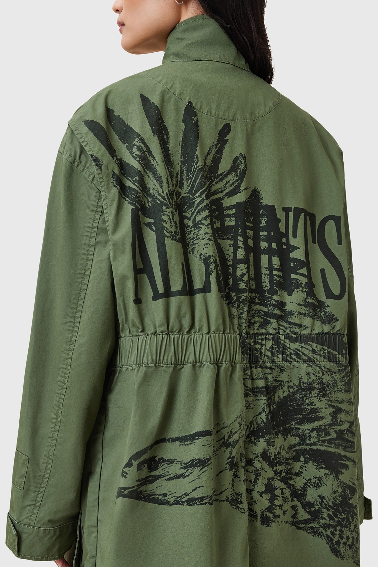 MILLA BIRD PARKA KHAKI GREEN 8