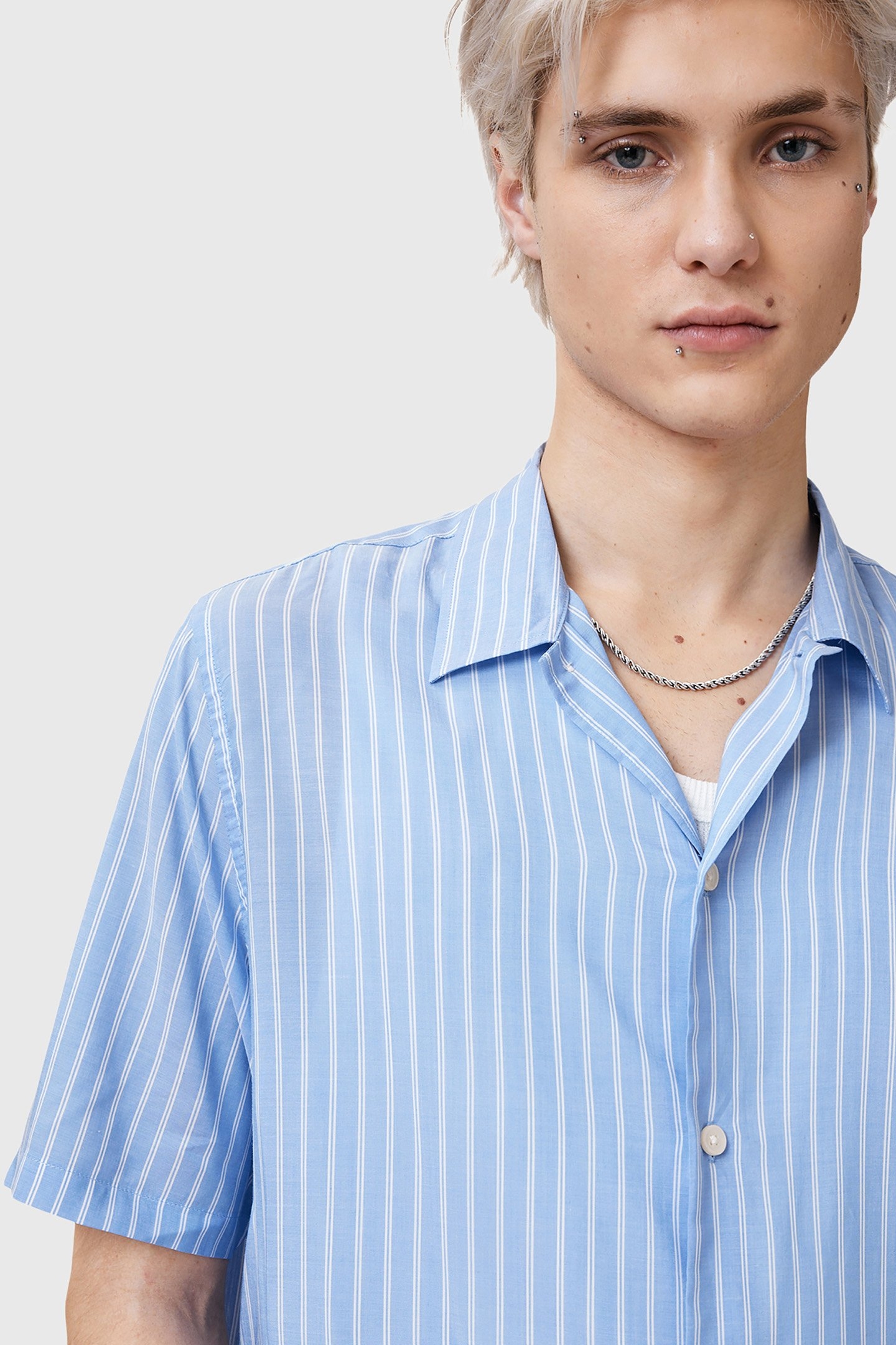 ARRAN SS SHIRT AREO BLUE 7