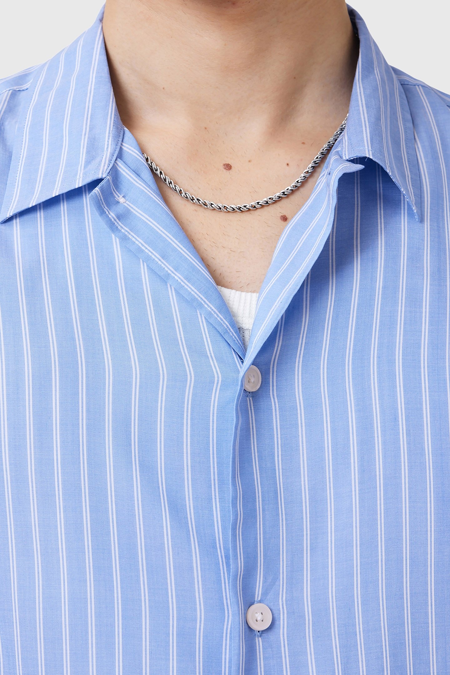 ARRAN SS SHIRT AREO BLUE 8