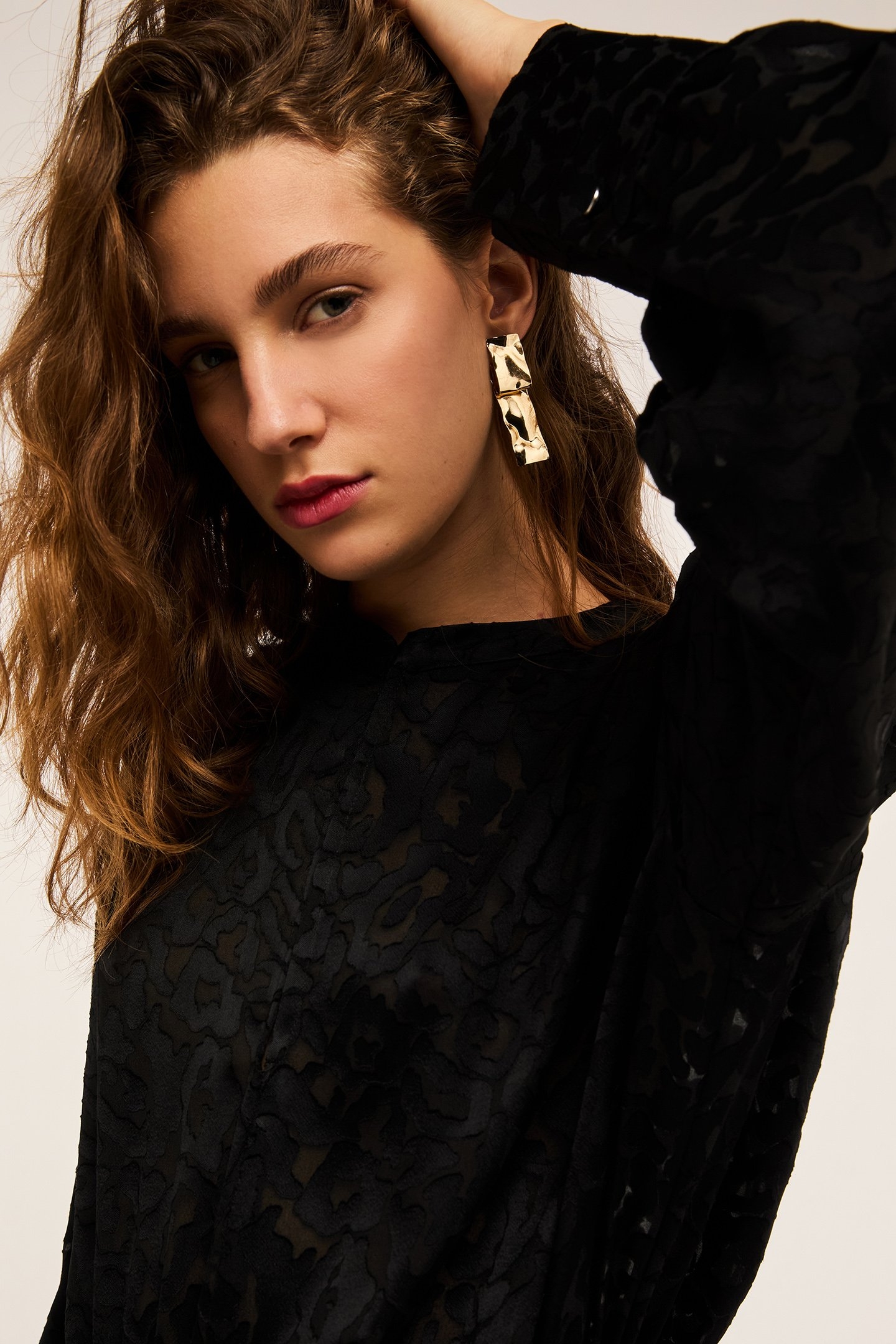 DEVORÉ SATIN WRAPAROUND MINI DRESS BLACK 5